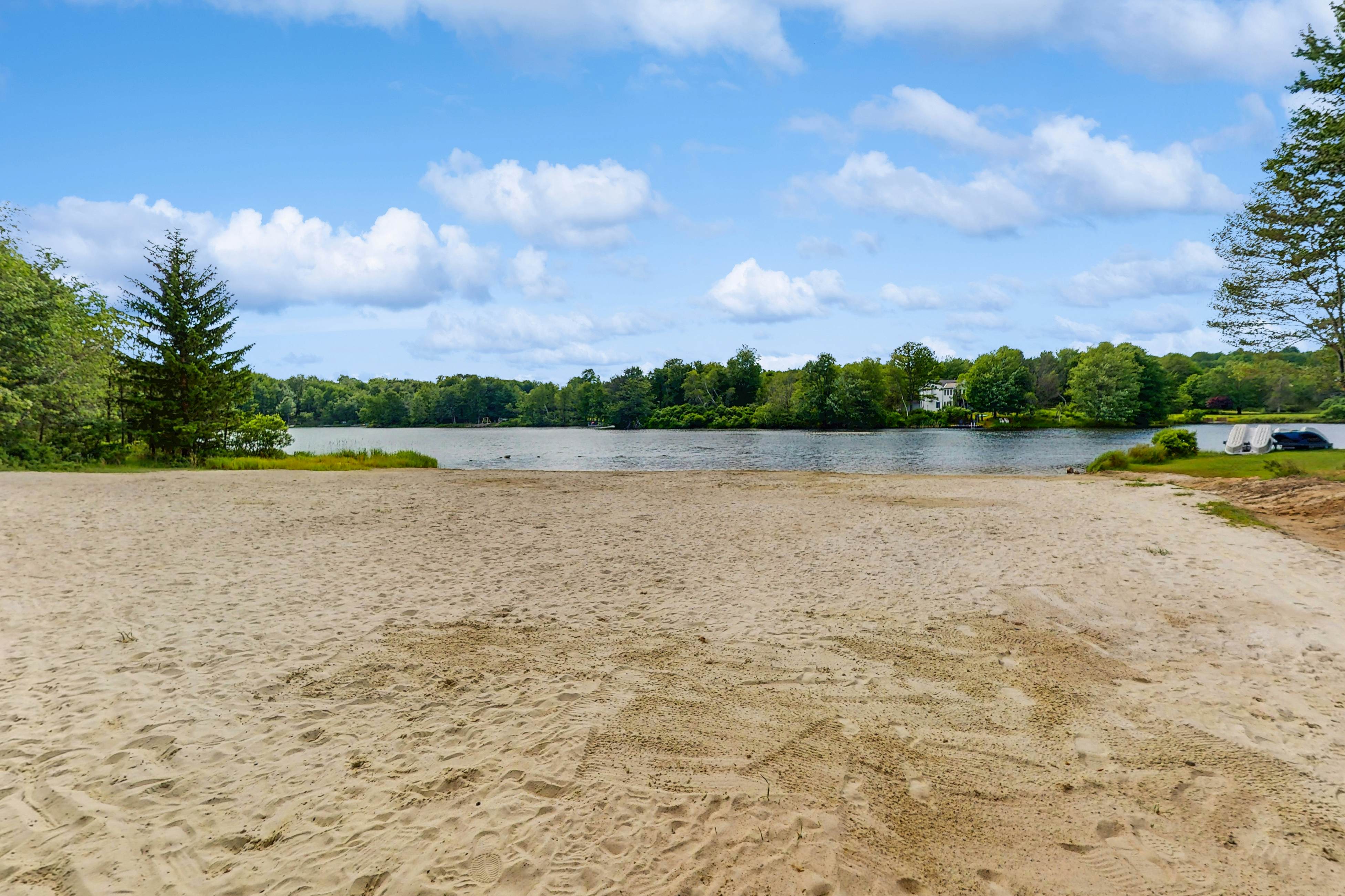 Lounging in Long Pond