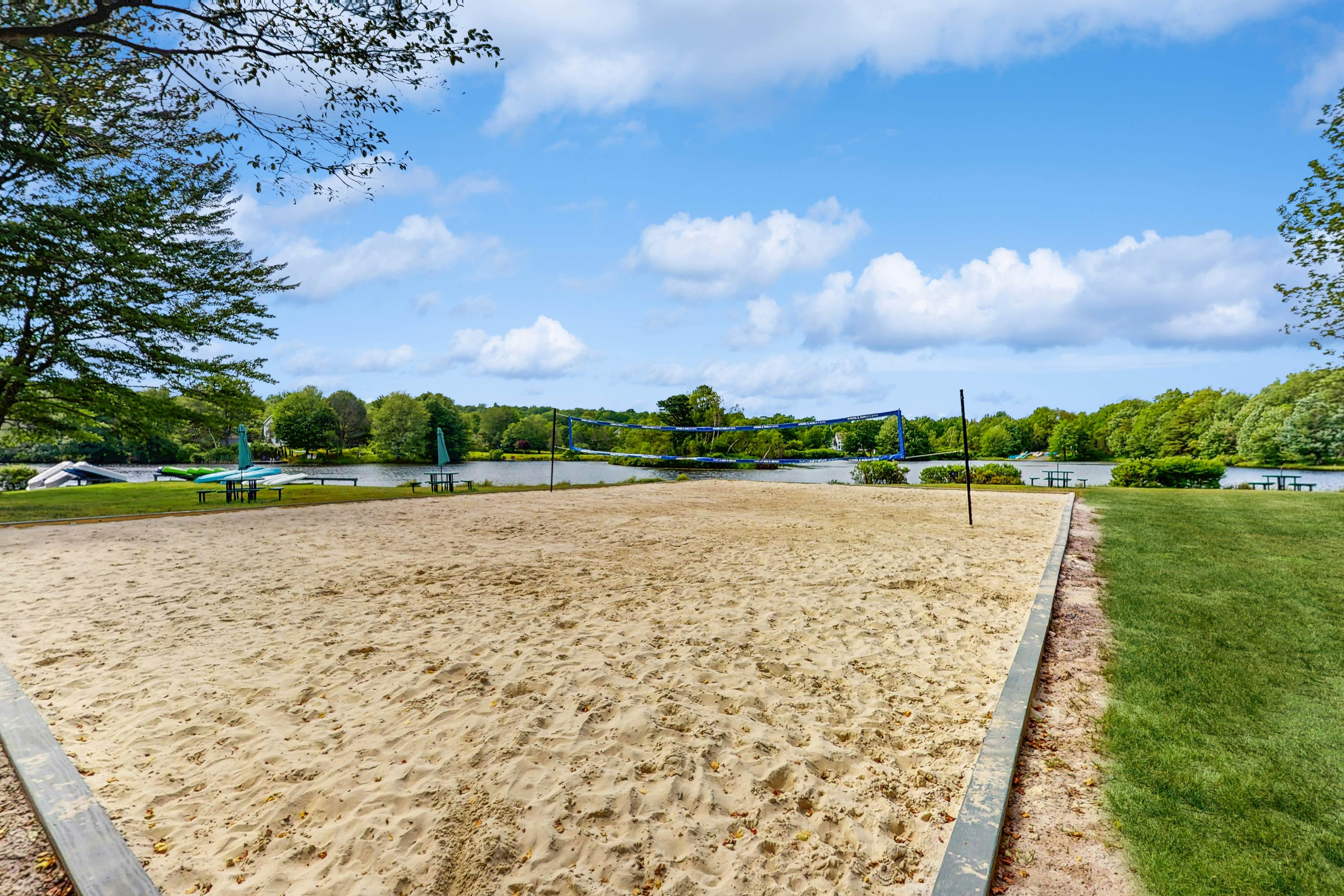 Lounging in Long Pond