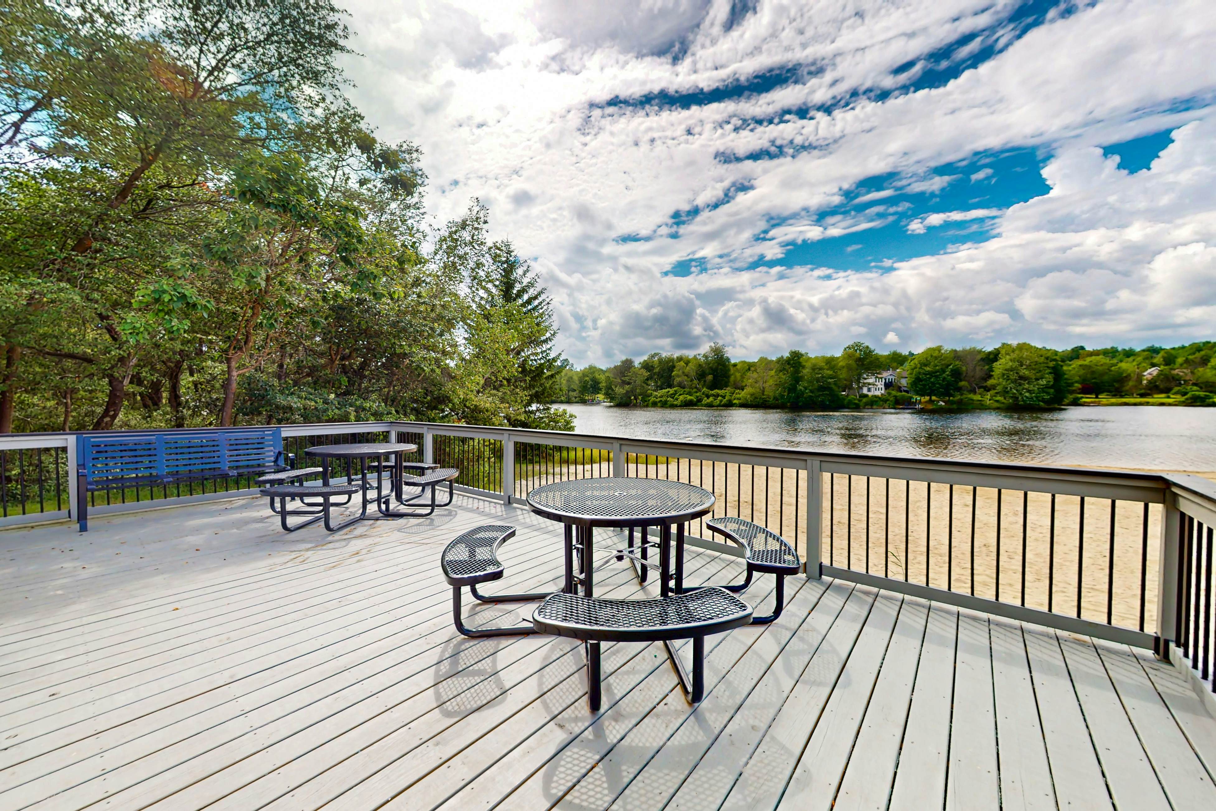 Lounging in Long Pond
