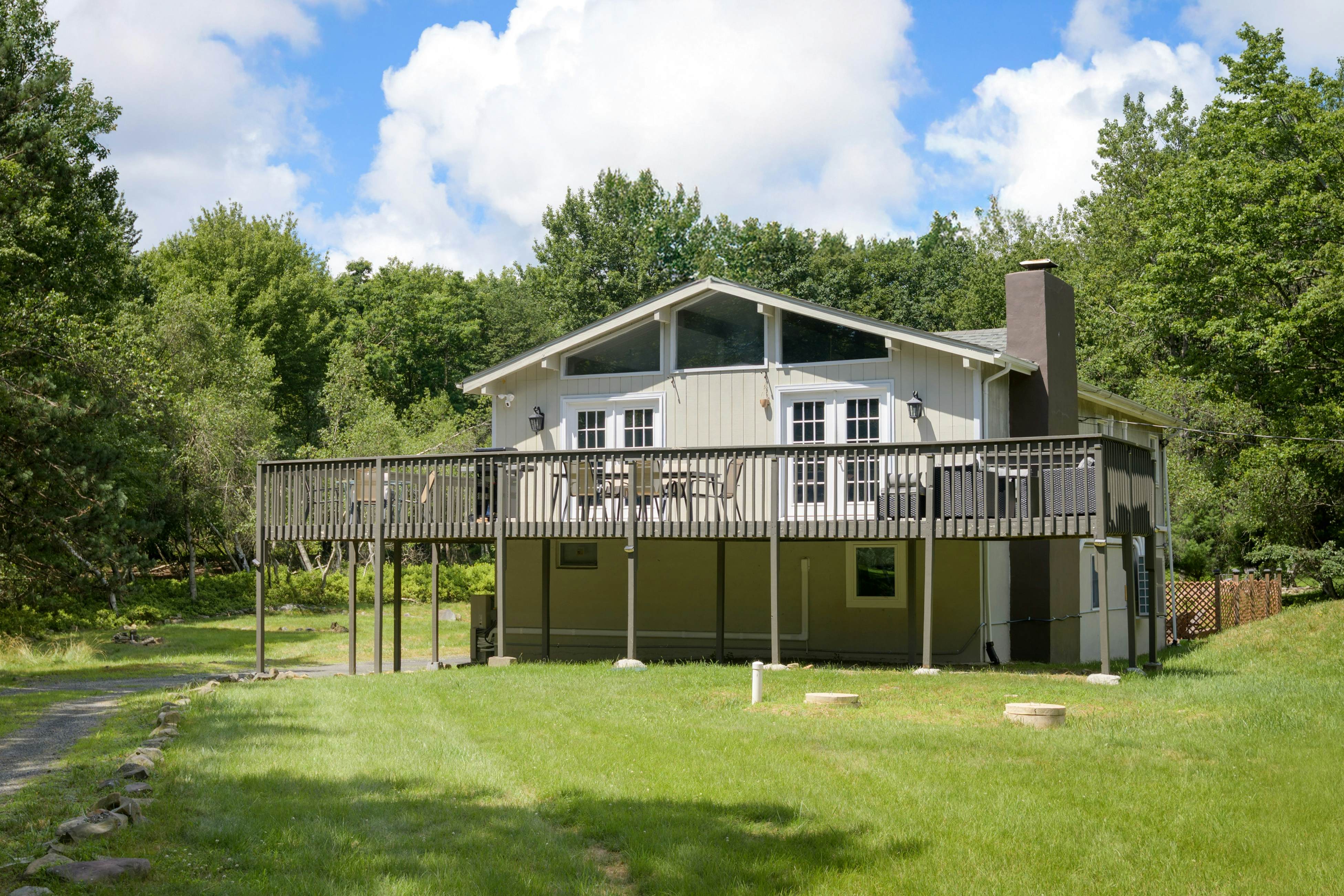 Lounging in Long Pond