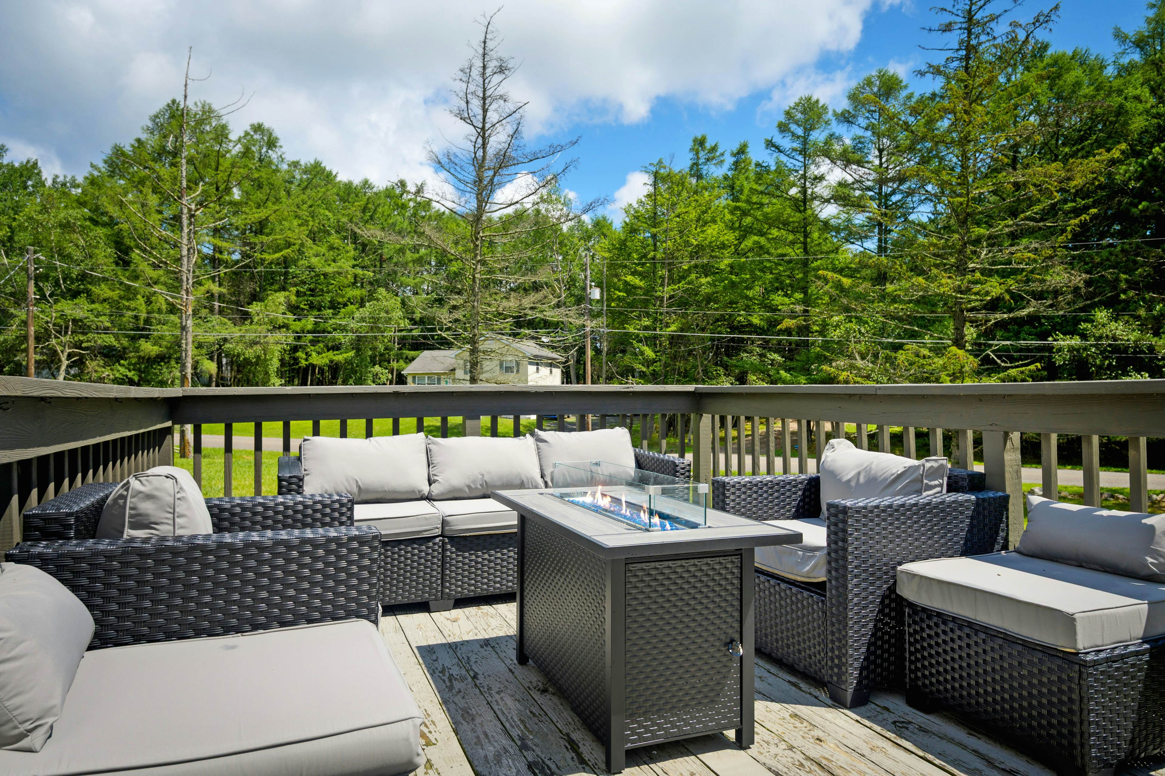 Lounging in Long Pond