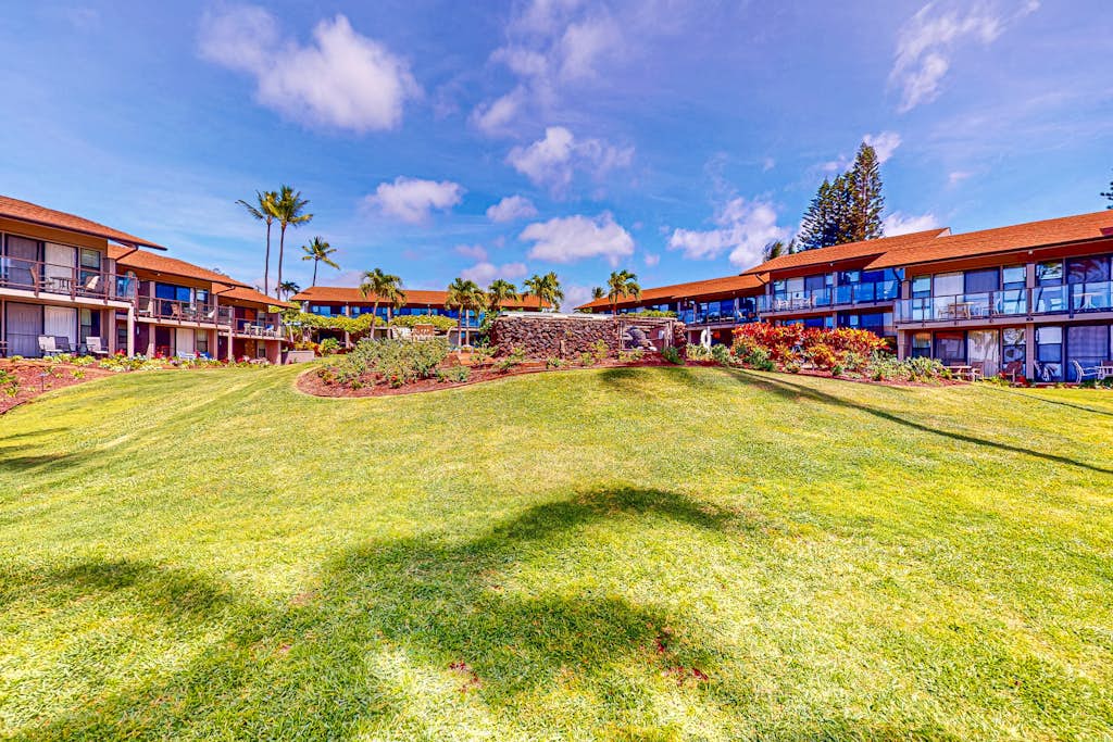 Expansive Resort Lawn