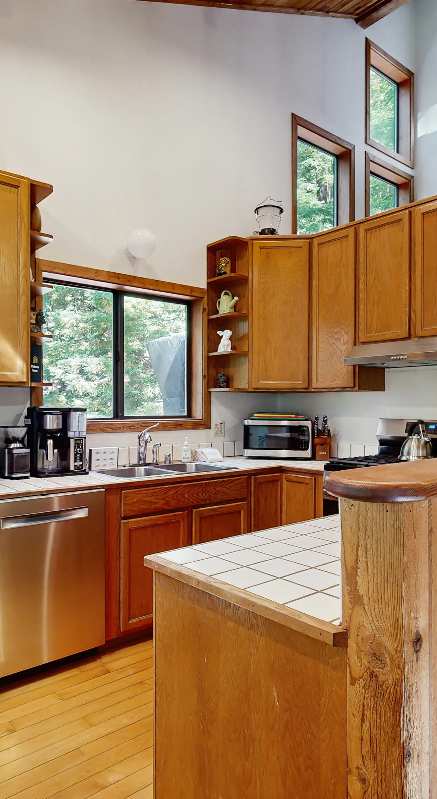 Your culinary adventures begin in this spacious kitchen, equipped to inspire your inner chef with modern conveniences.