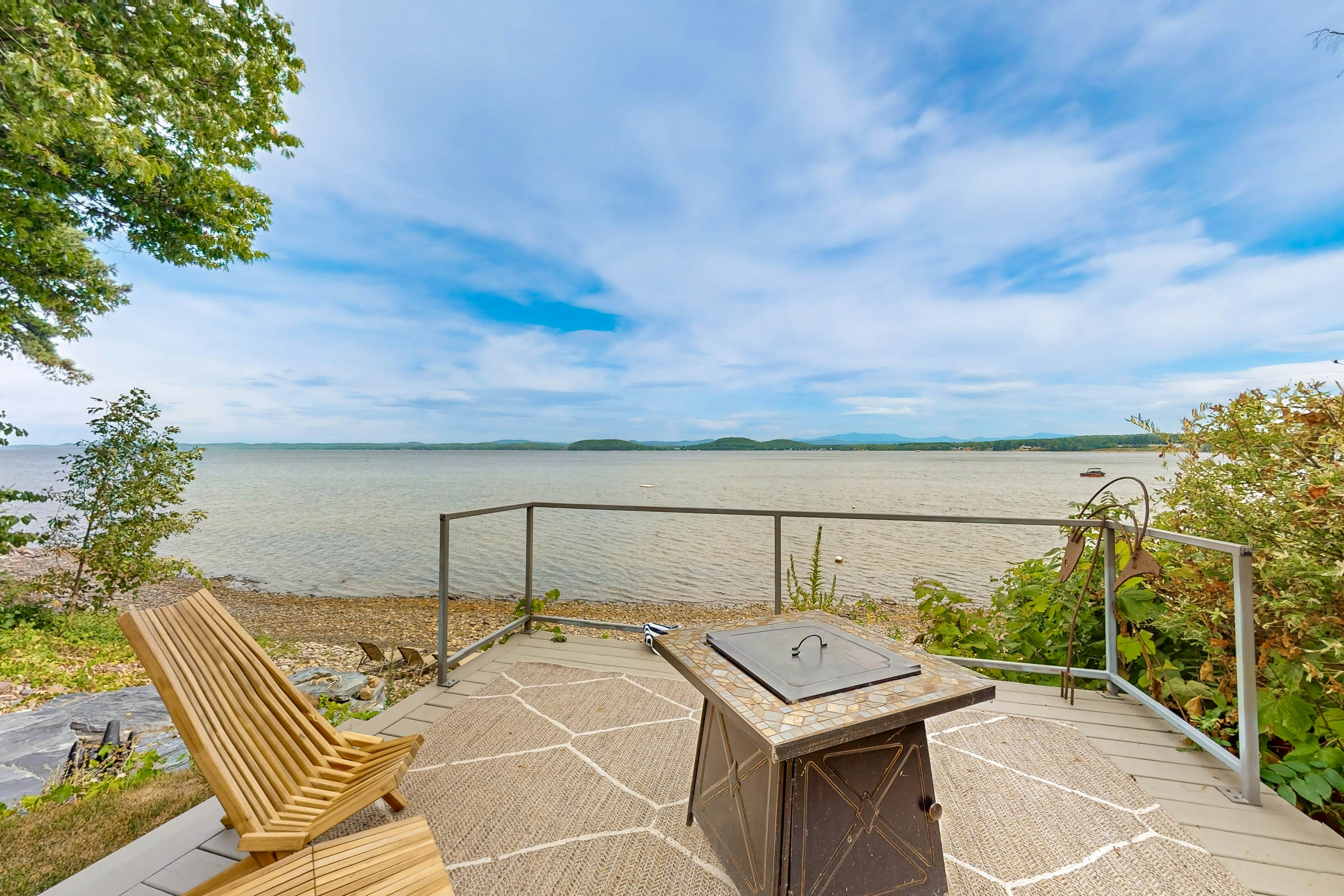 Sunrise House on Lake Champlain