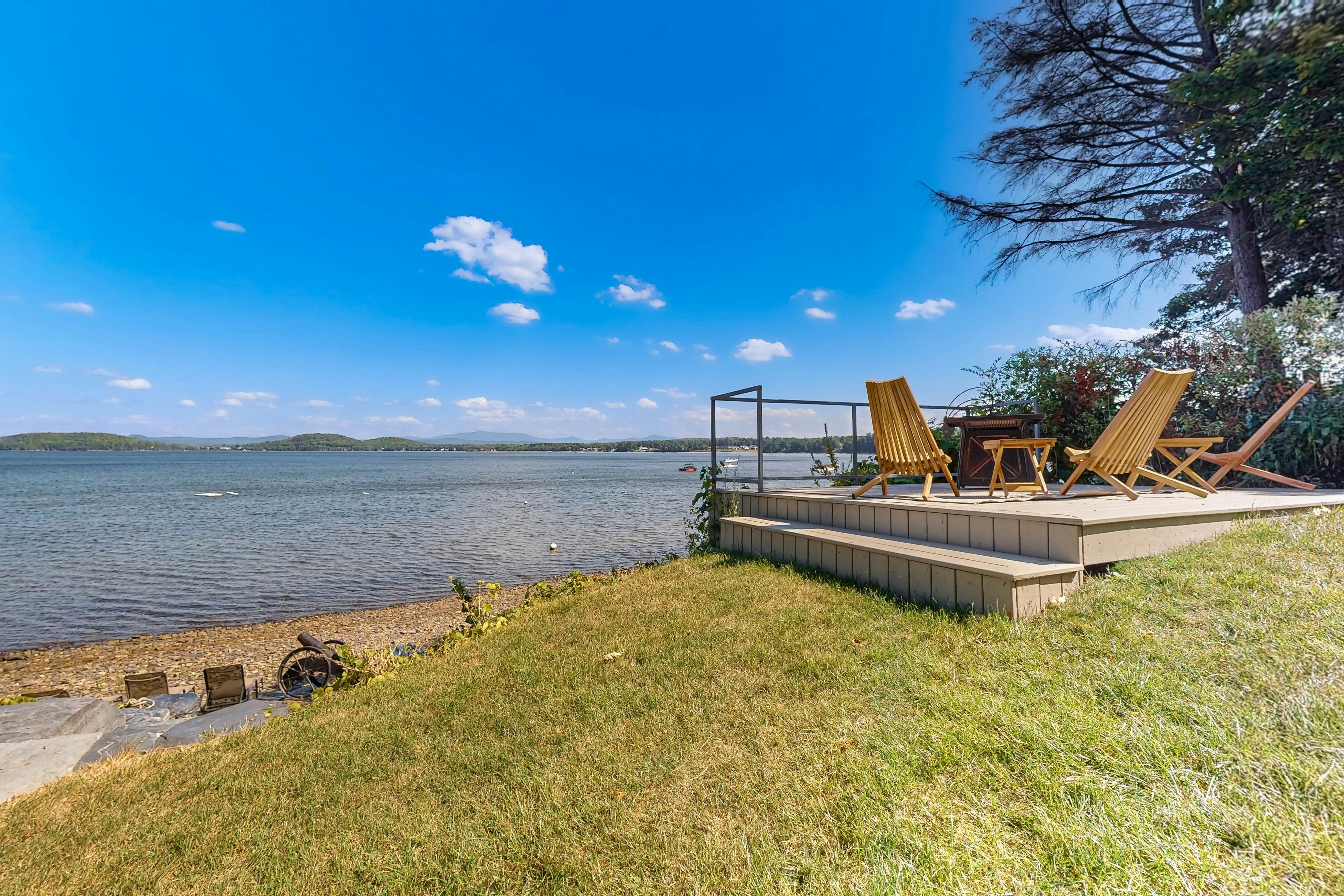 Sunrise House on Lake Champlain