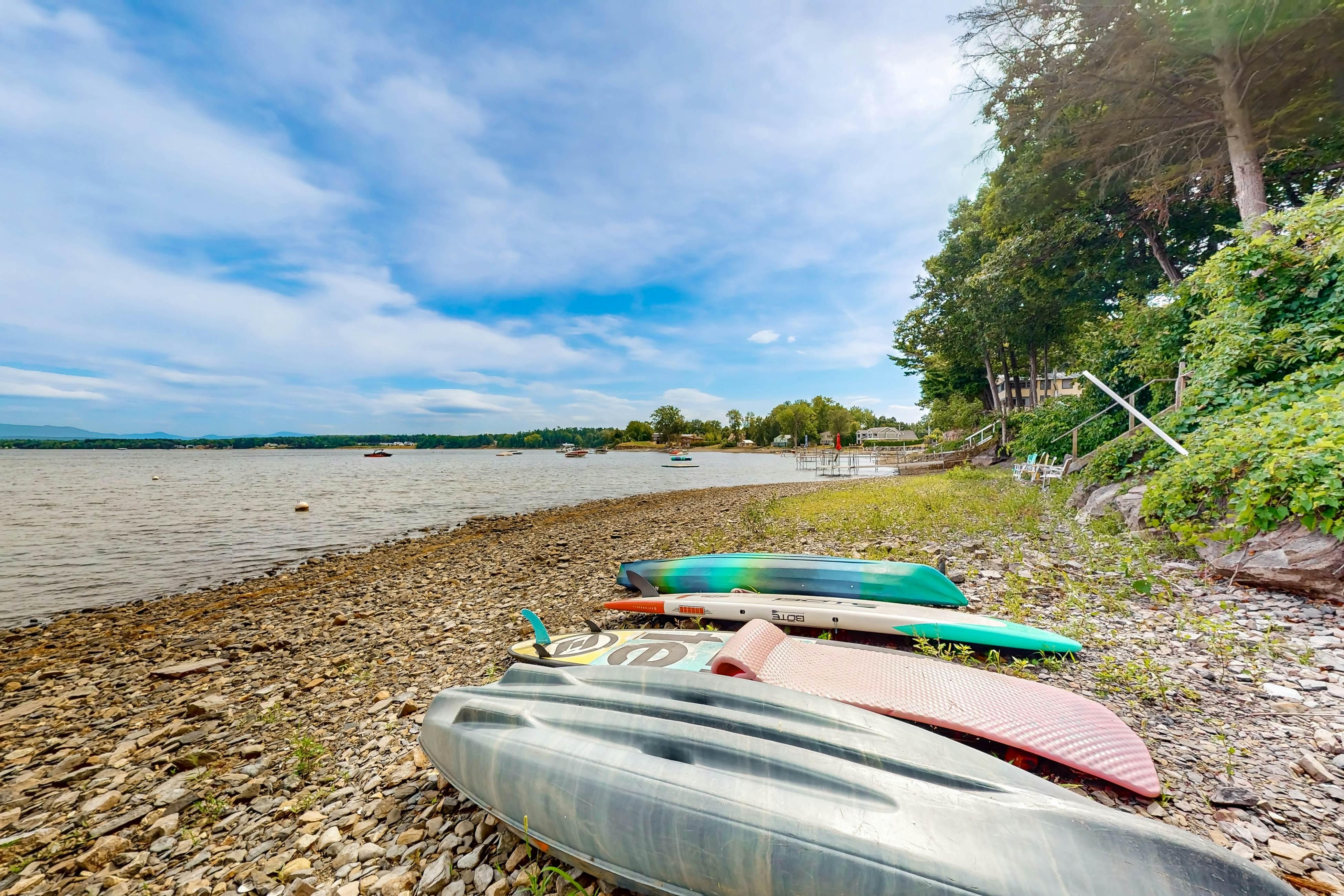 Sunrise House on Lake Champlain