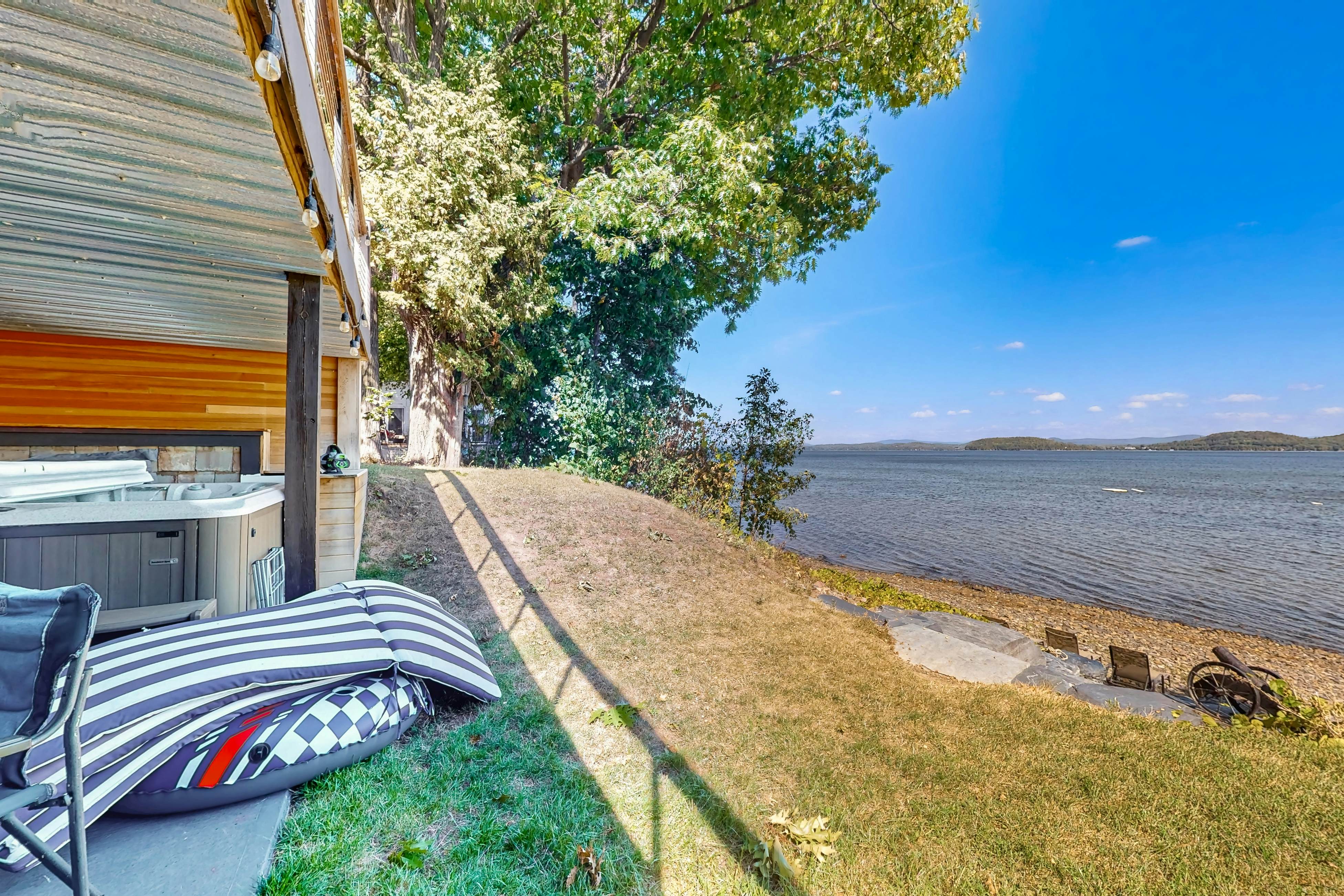 Sunrise House on Lake Champlain