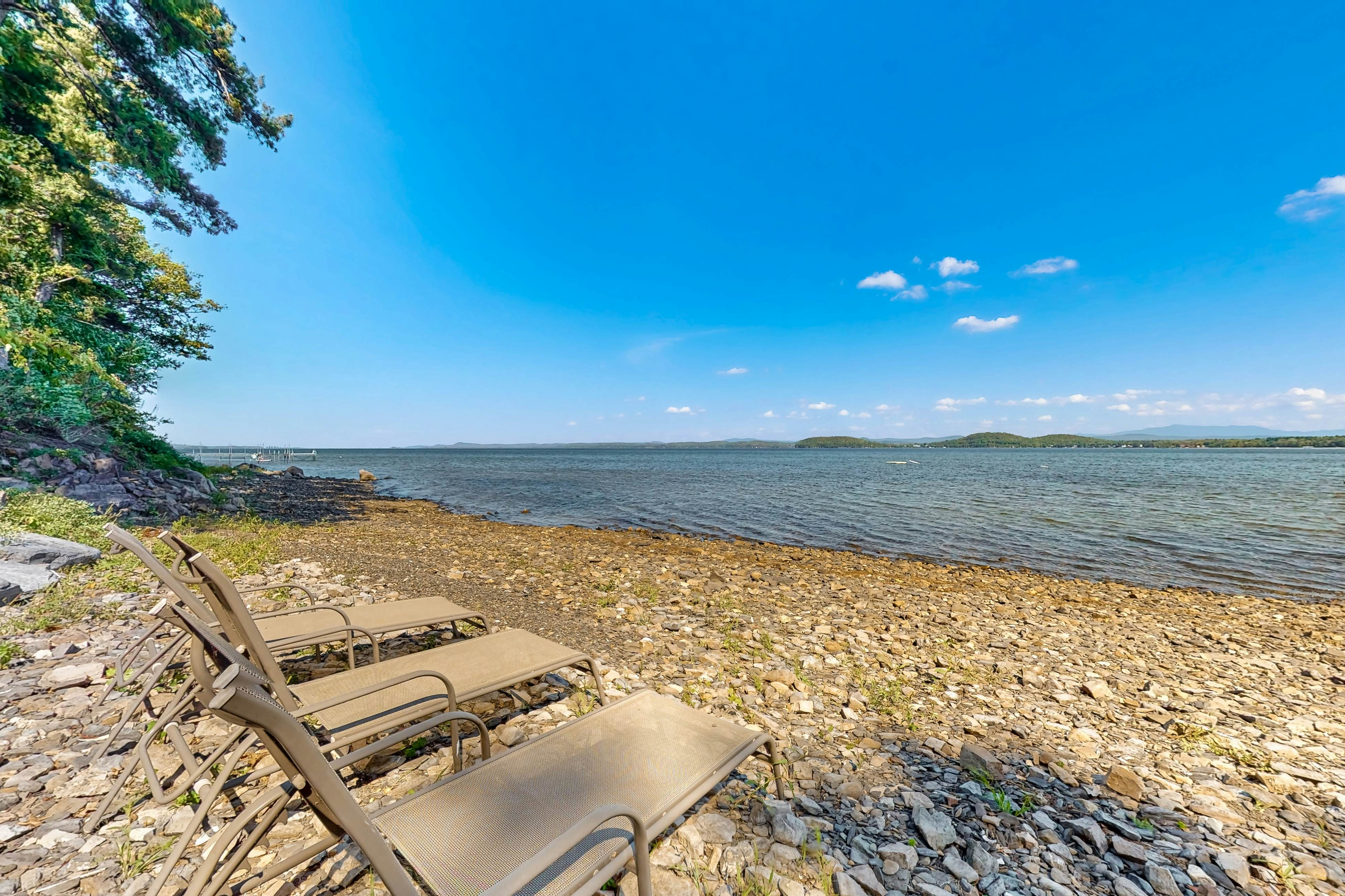 Sunrise House on Lake Champlain