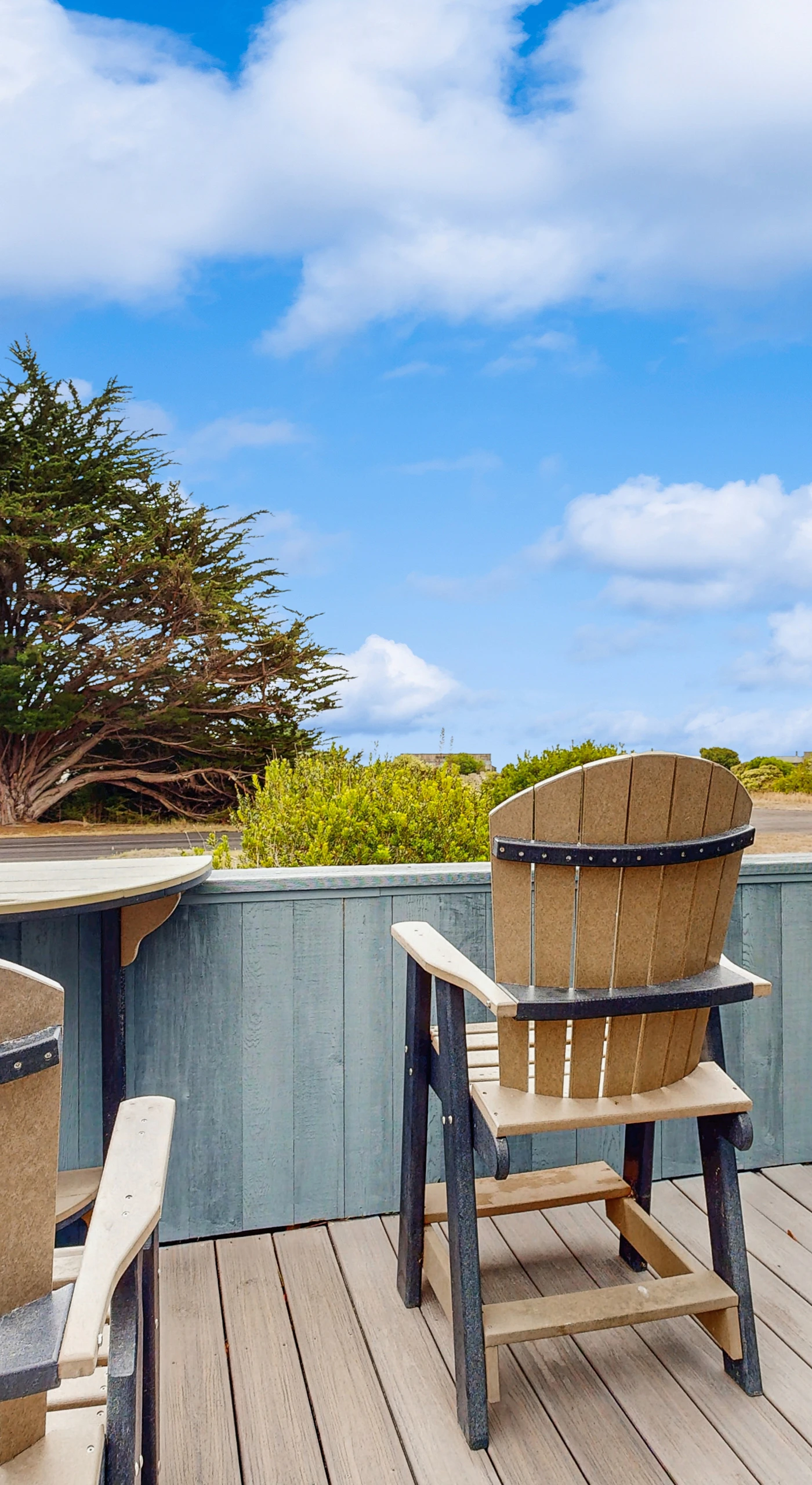 Your morning coffee tastes better on the spacious deck, where you can soak in ocean views and the serene sounds of nature.
