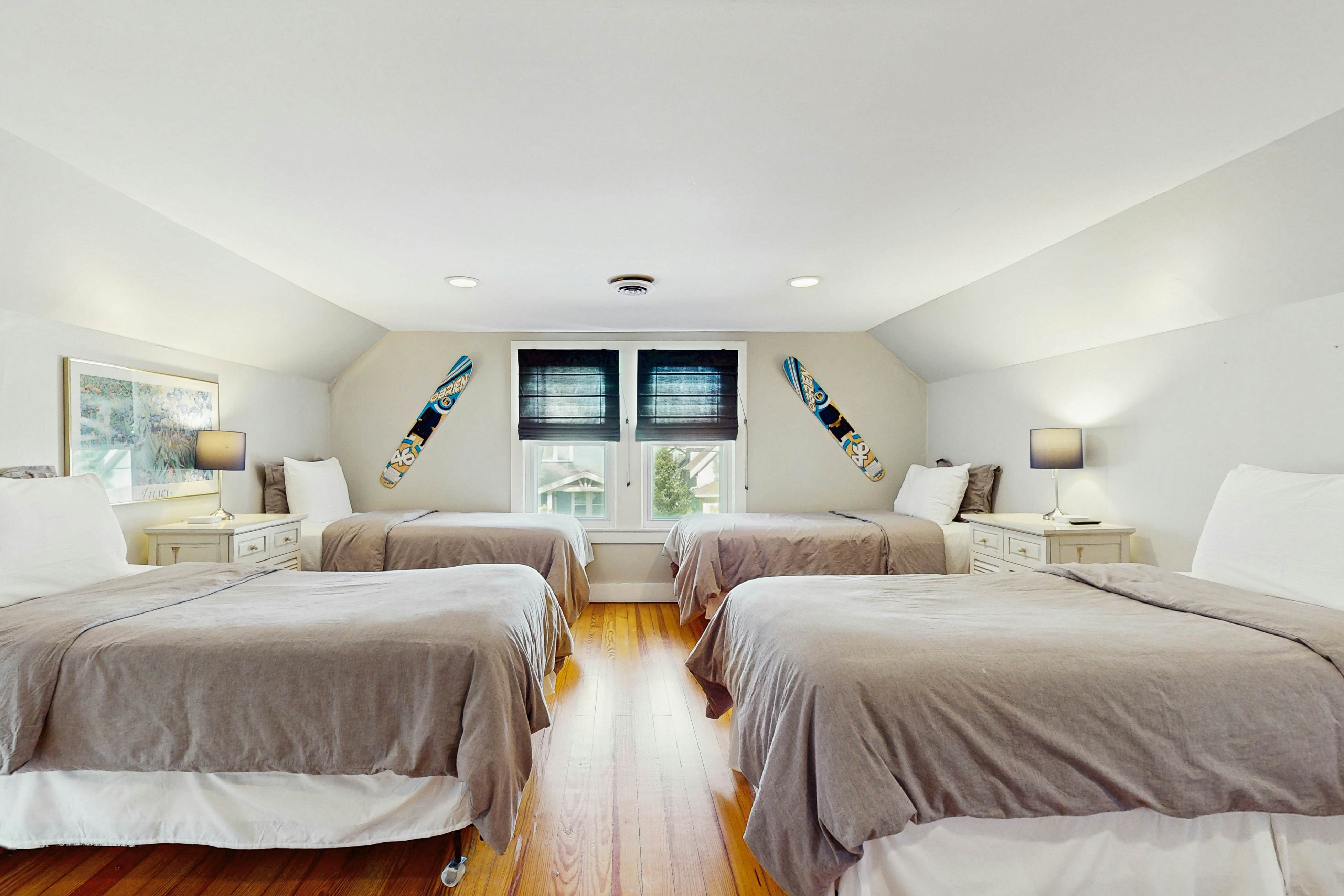 Merchant Street Pool Retreat with a  Year-Round Hot Tub.