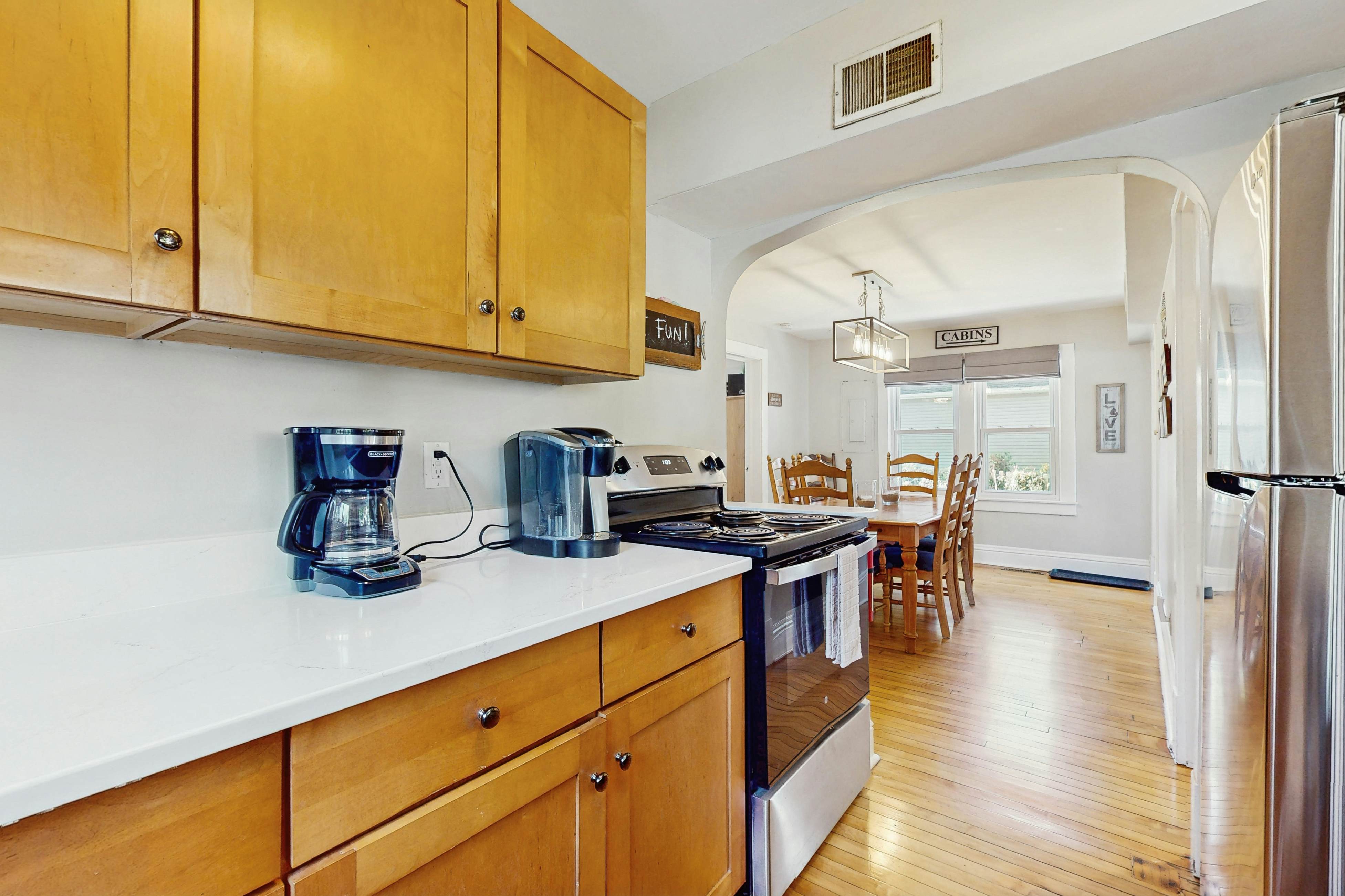 Merchant Street Pool Retreat with a  Year-Round Hot Tub.