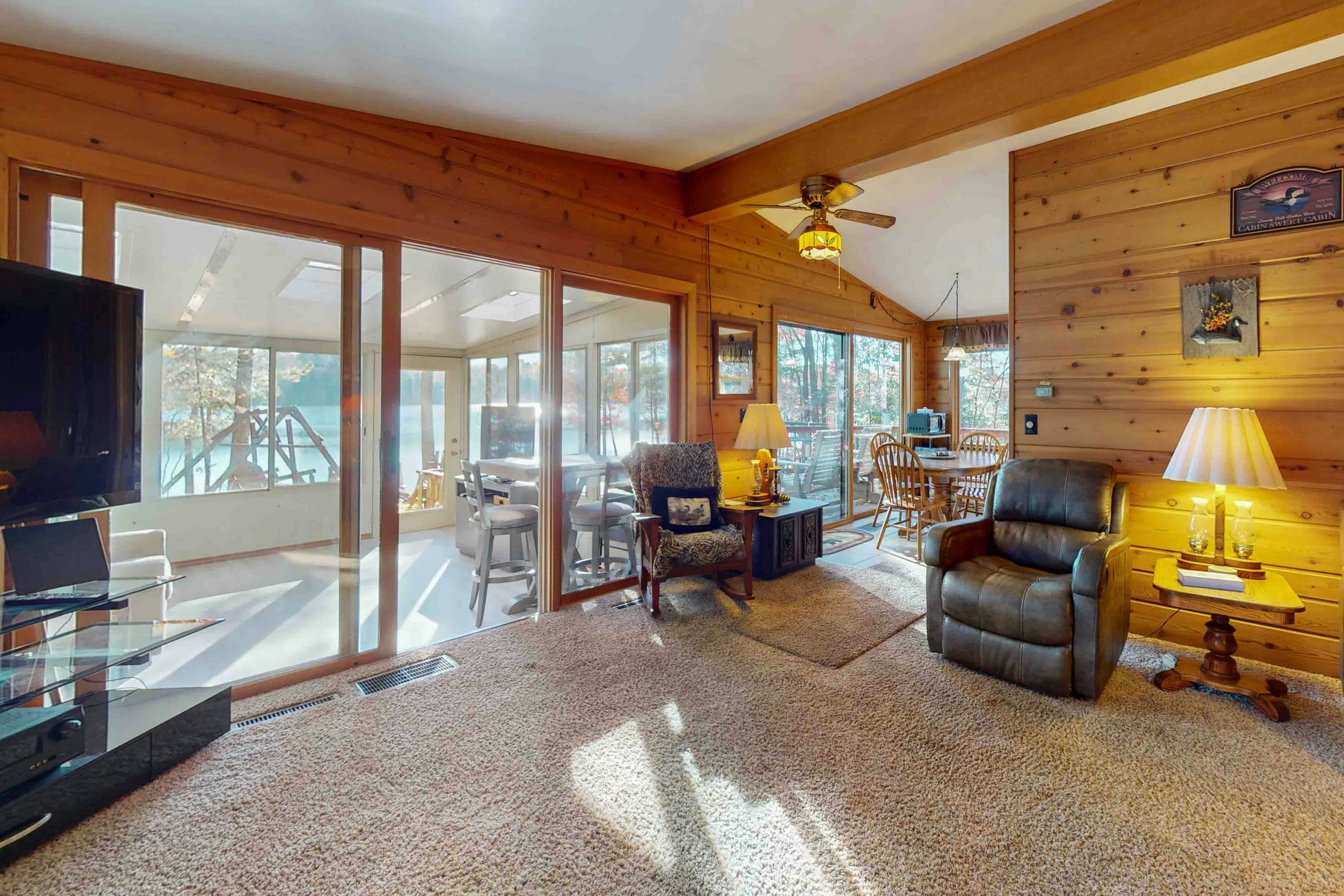 Loons Nest on Bass Lake