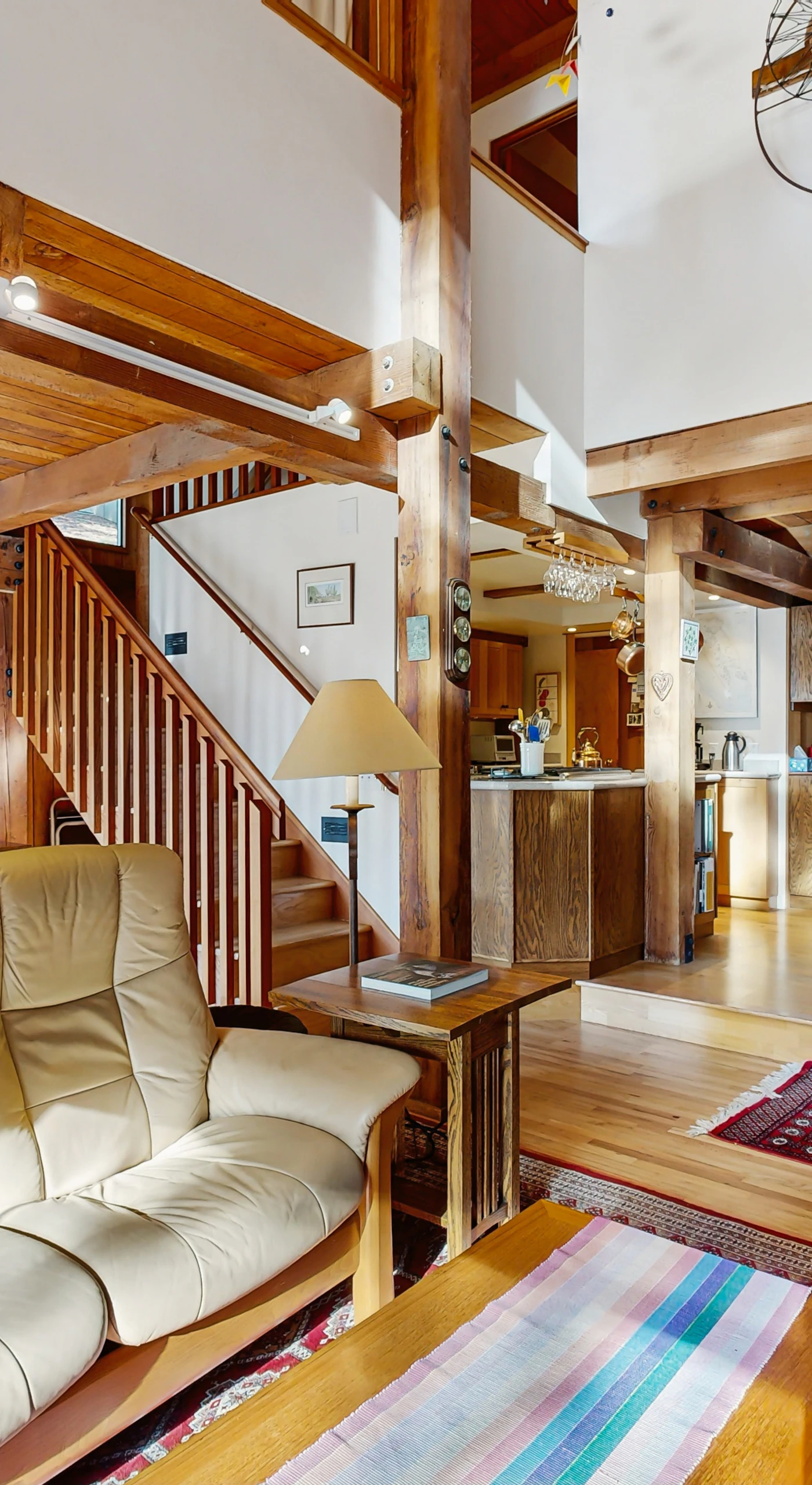 Sink into plush seating in the cozy living room, where every corner invites relaxation and connection with family and friends.