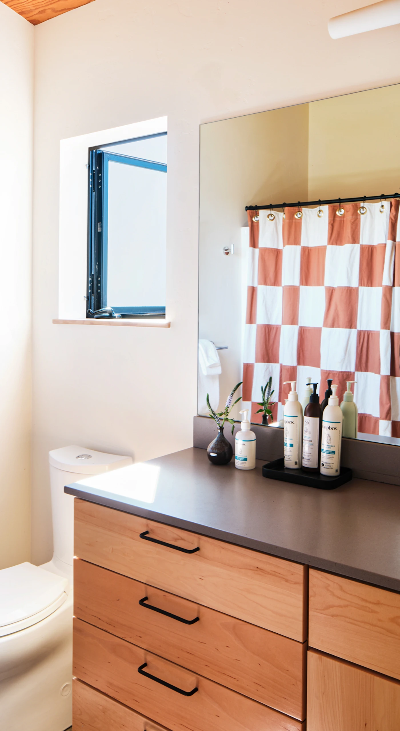 Refresh and rejuvenate in the stylish bathroom, designed for your comfort and convenience.