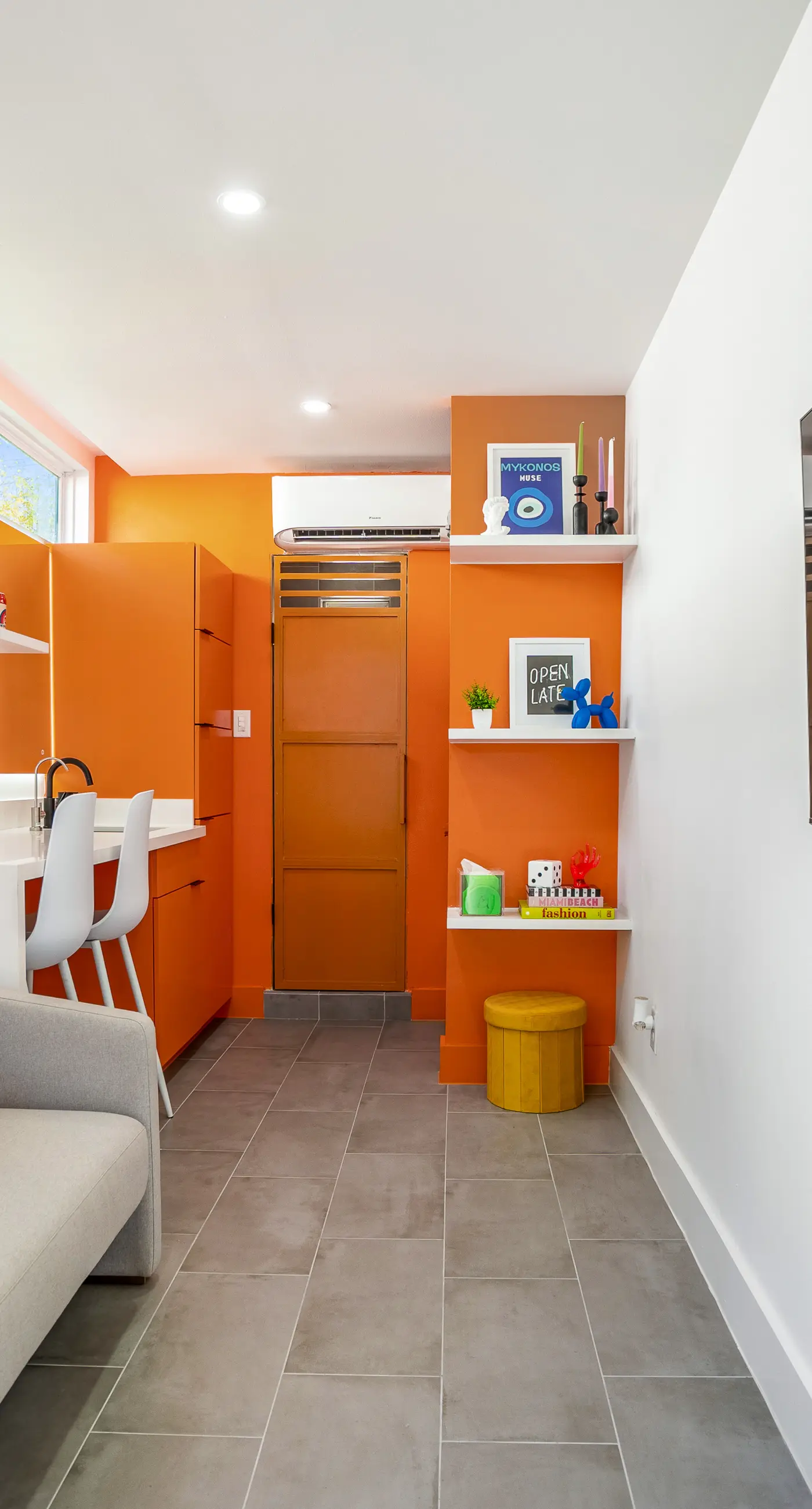 Orange Container at EADO Juicebox