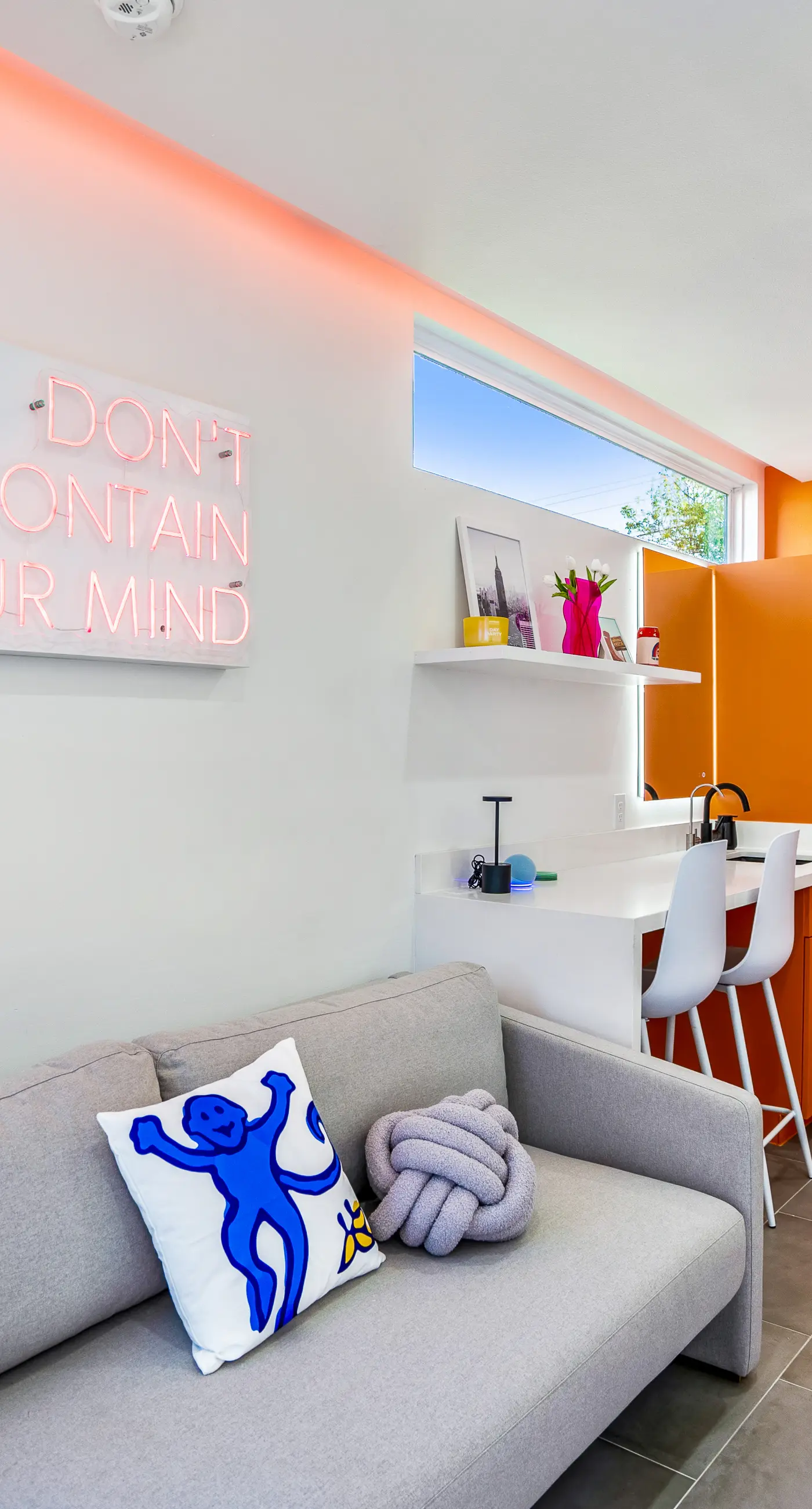 Orange Container at EADO Juicebox