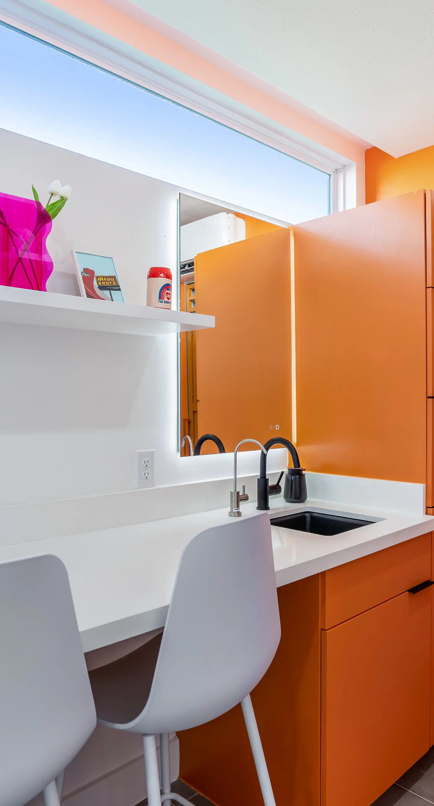 Orange Container at EADO Juicebox