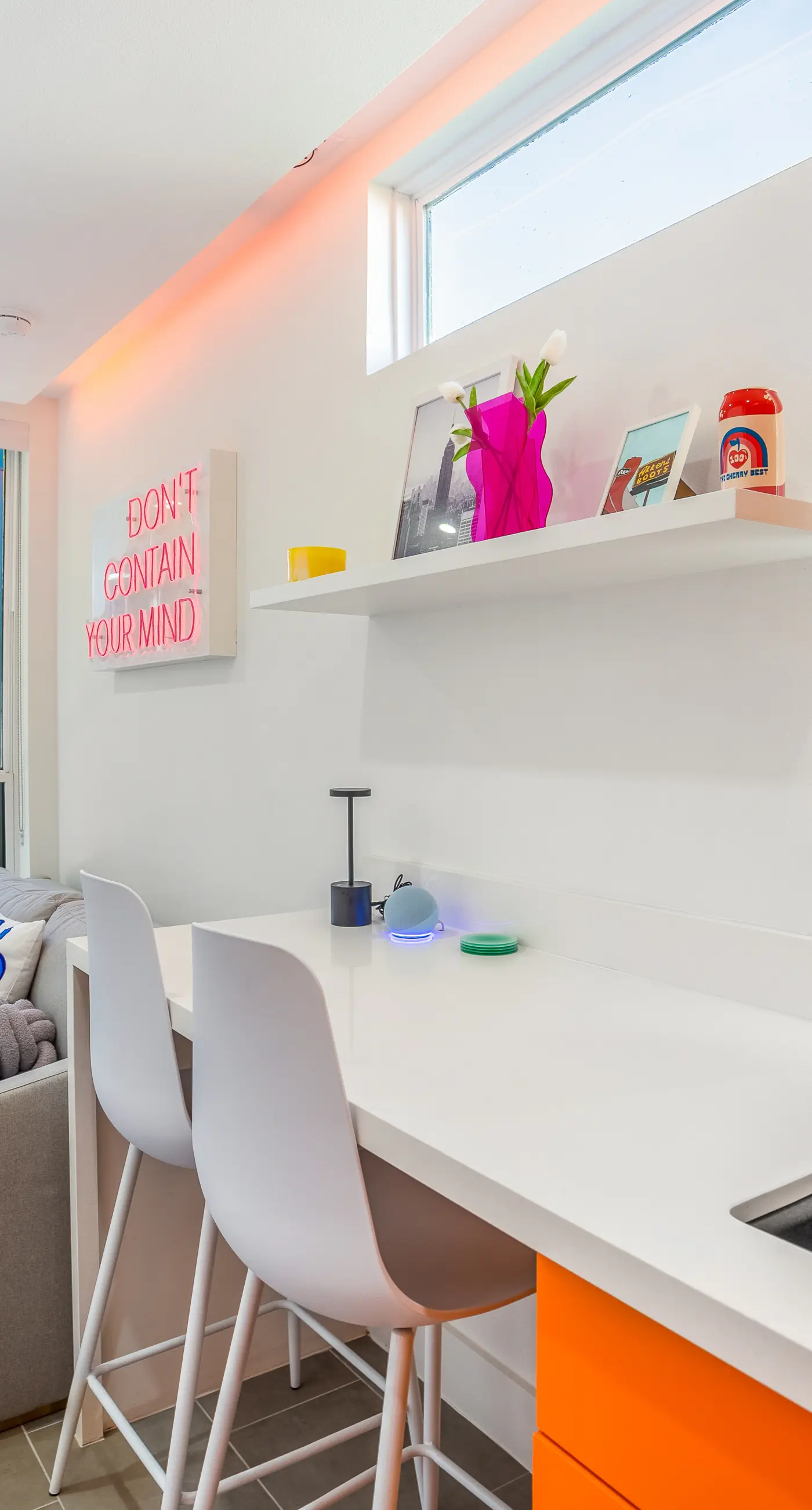 Orange Container at EADO Juicebox