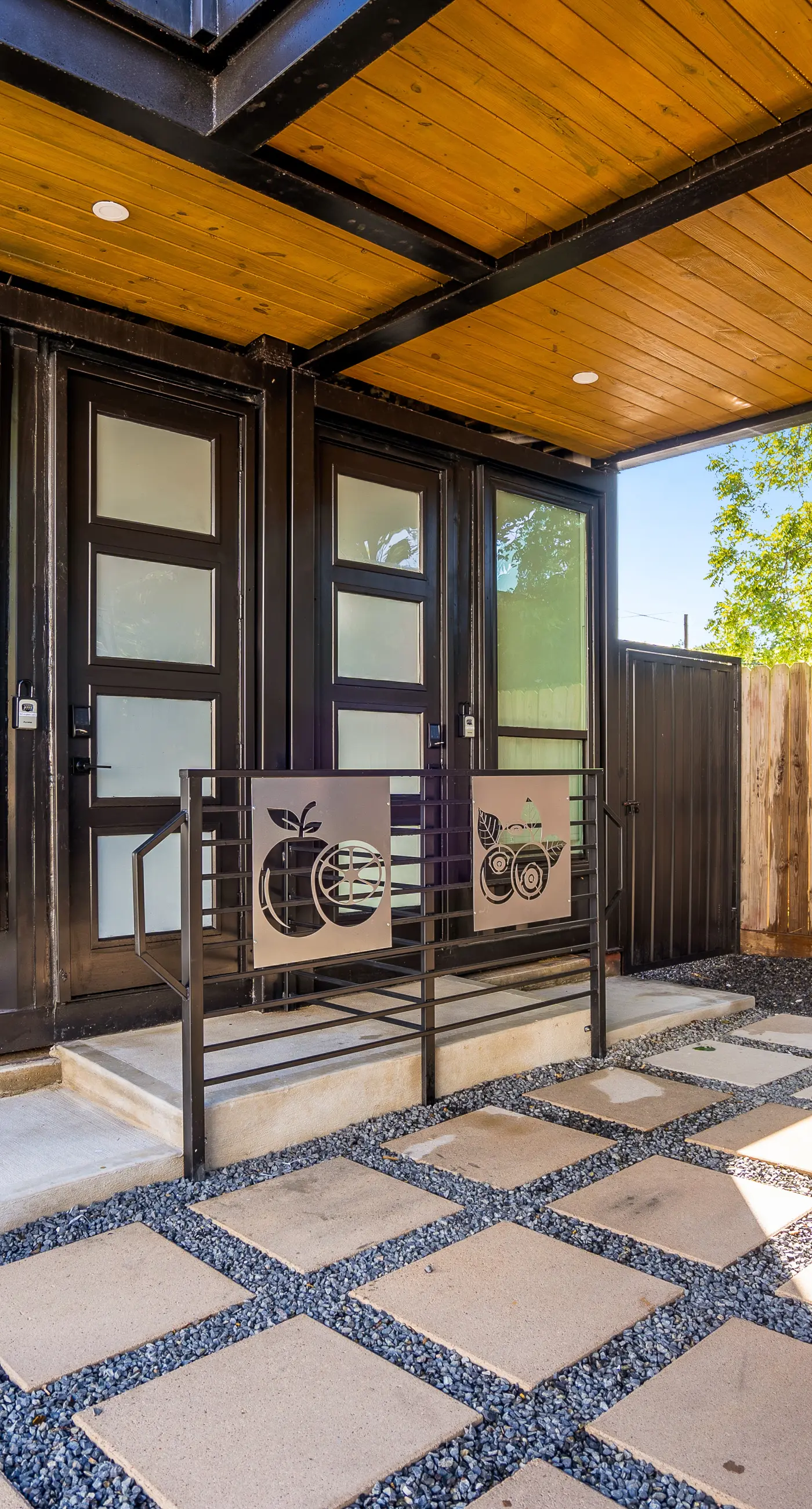 Orange Container at EADO Juicebox