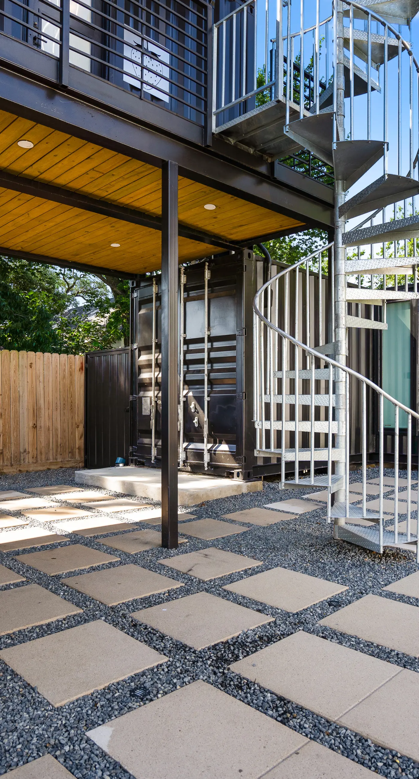 Orange Container at EADO Juicebox