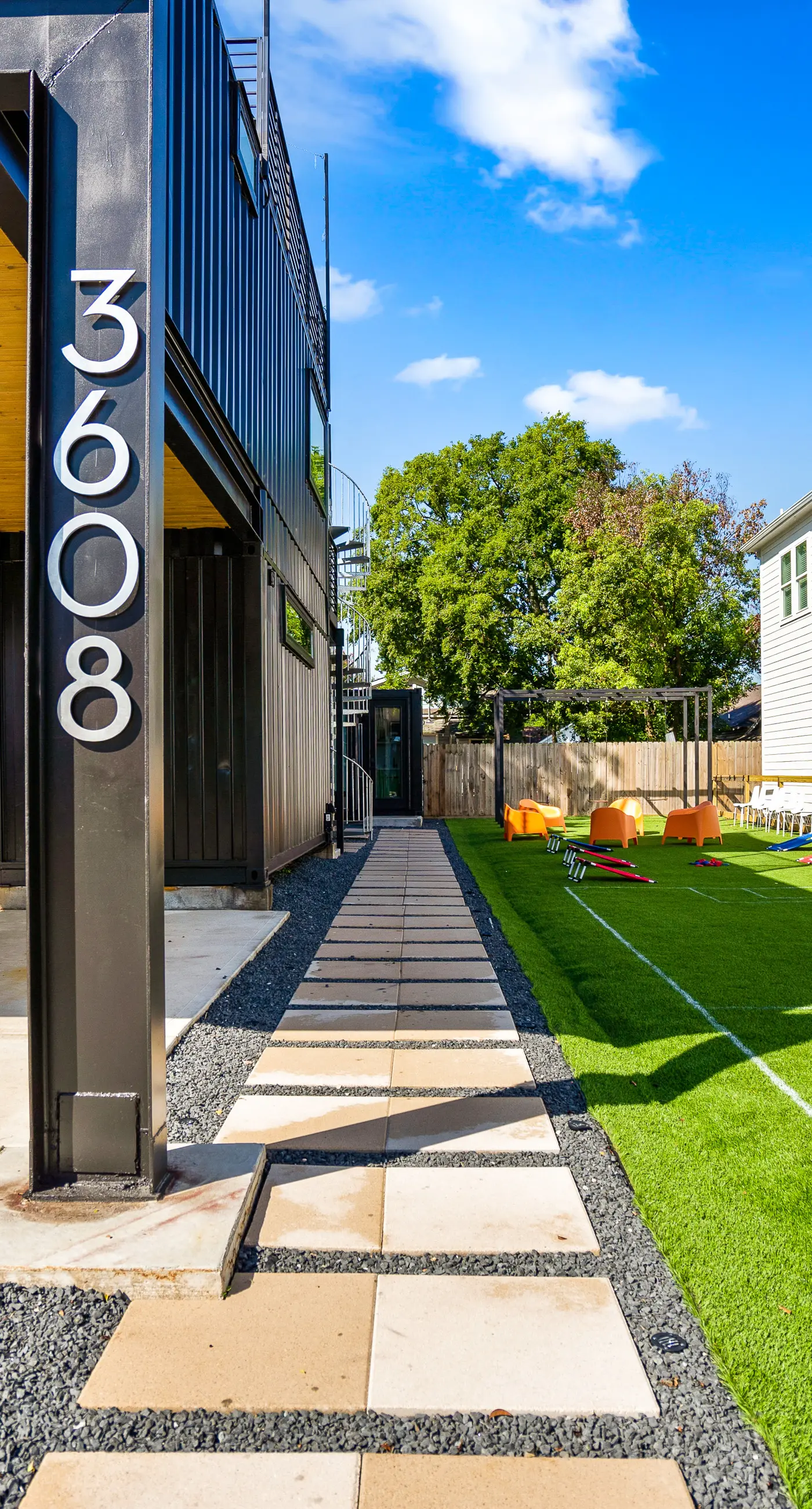 Orange Container at EADO Juicebox