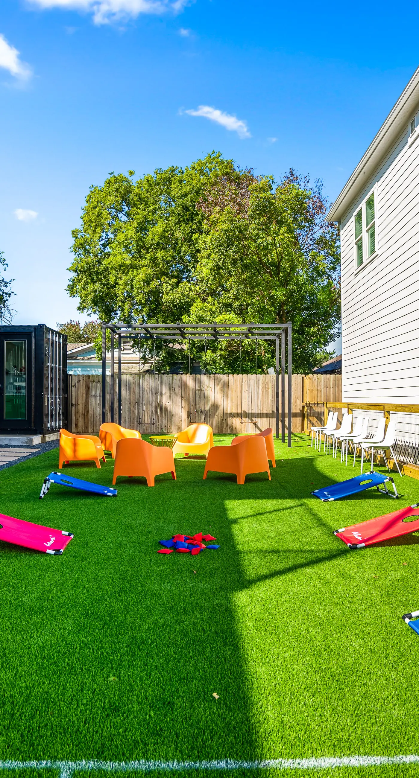 Orange Container at EADO Juicebox