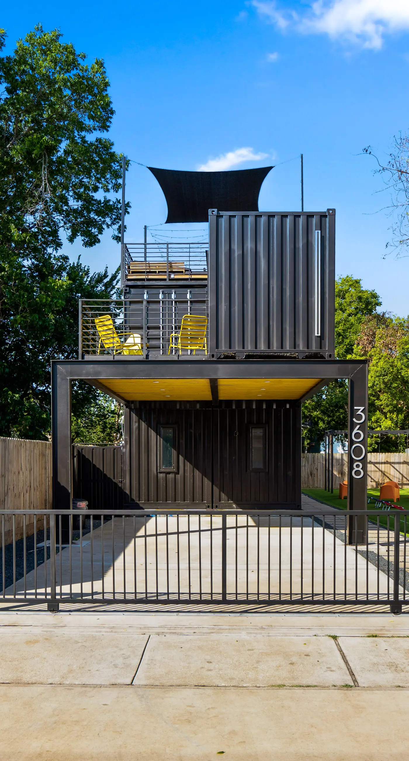 Orange Container at EADO Juicebox