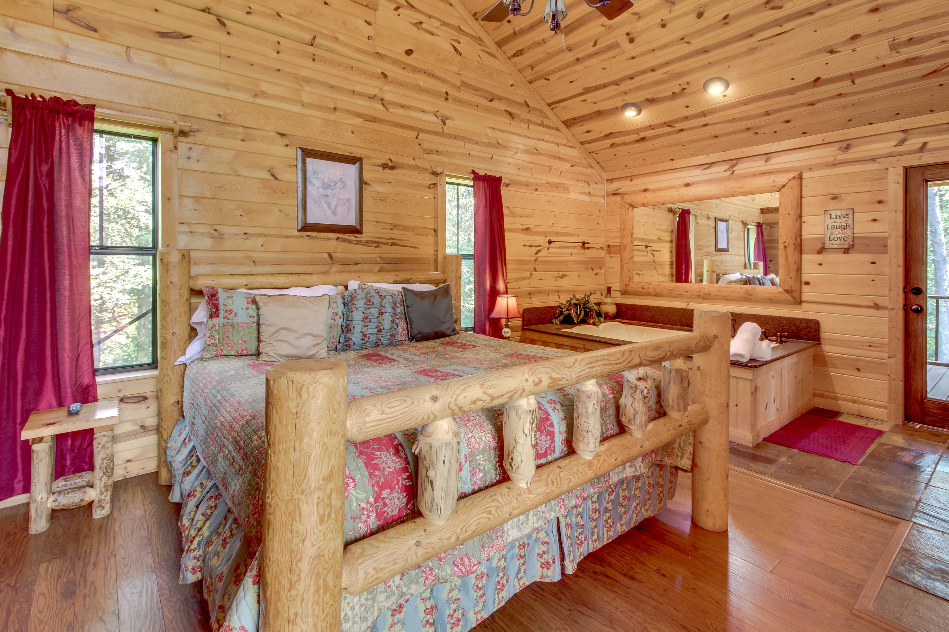 Rustic Charm Cabin 1 BD Sautee Nacoochee, GA Vacation Rental Vacasa