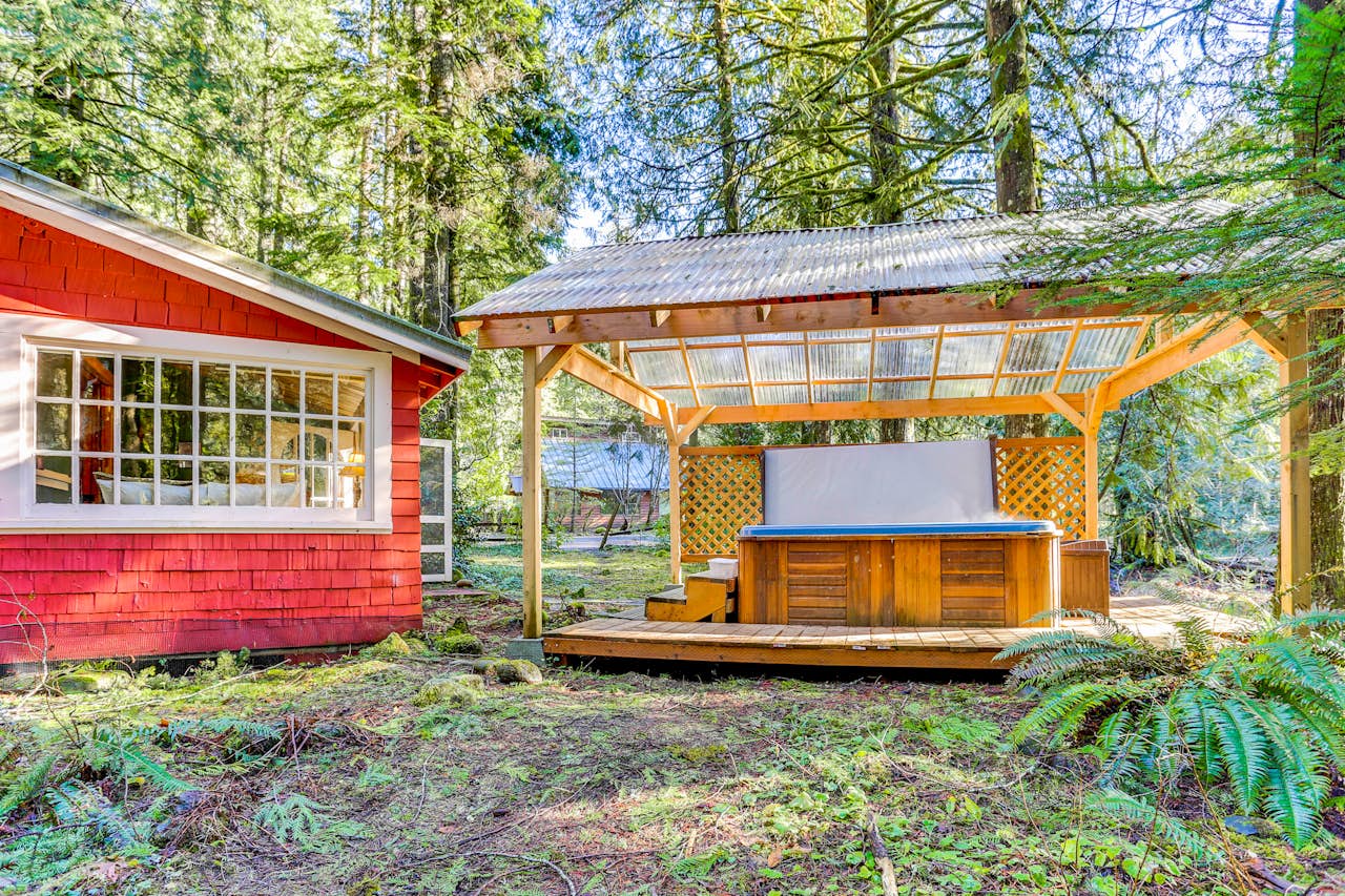 The Cedars Cabin 2 BD Vacation Rental in Welches, OR Vacasa