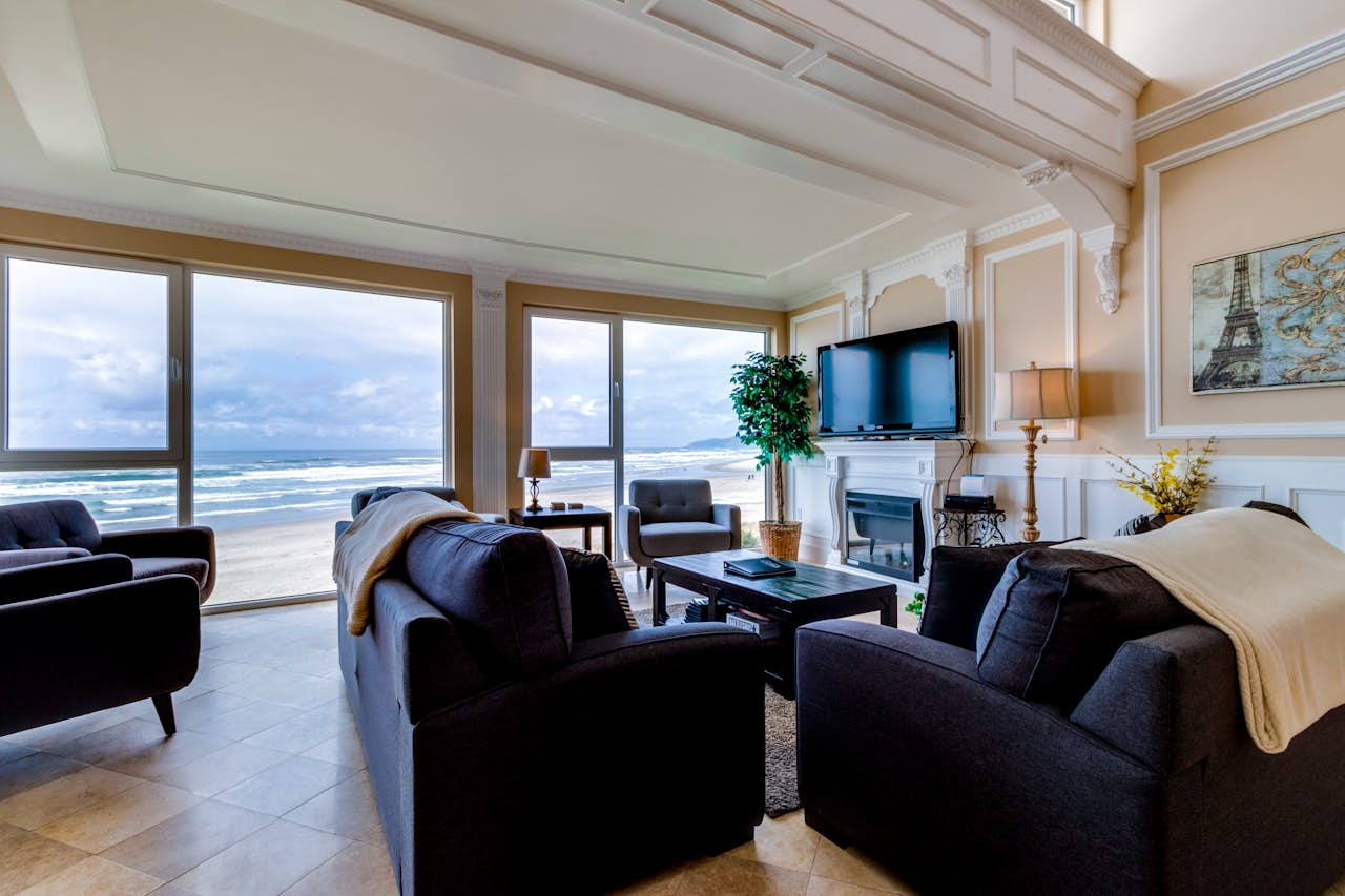 The Modern Oceanfront View Condo 203 2 BD Vacation Rental in