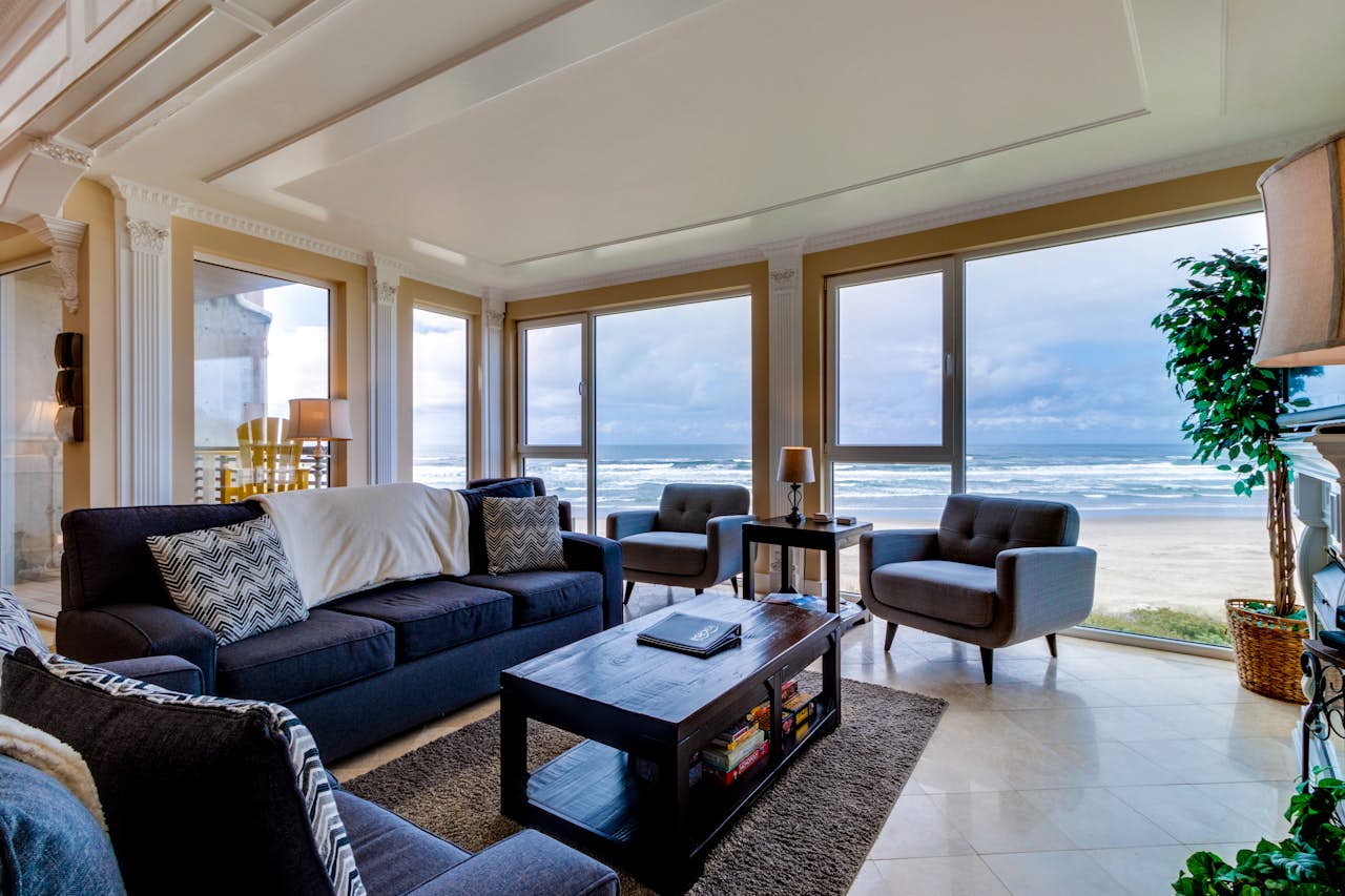 The Modern Oceanfront View Condo 203 2 BD Vacation Rental in