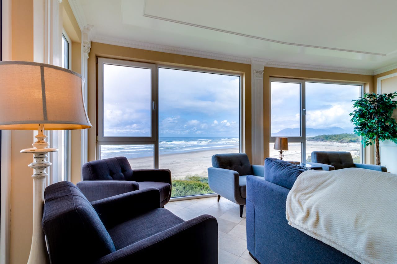 The Modern Oceanfront View Condo 203 2 BD Vacation Rental in