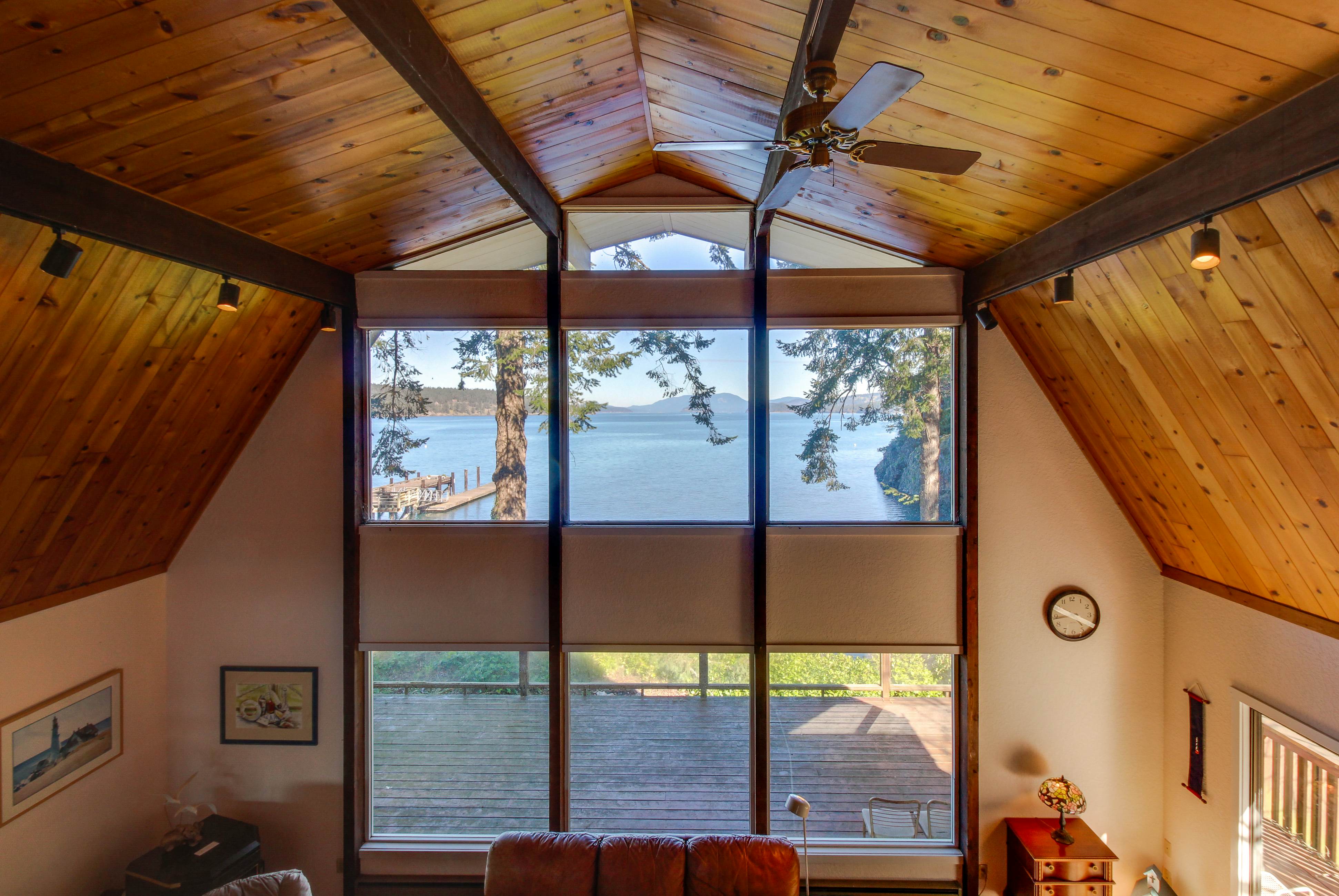 Lopez Island Hunter Bay Waterfront Home