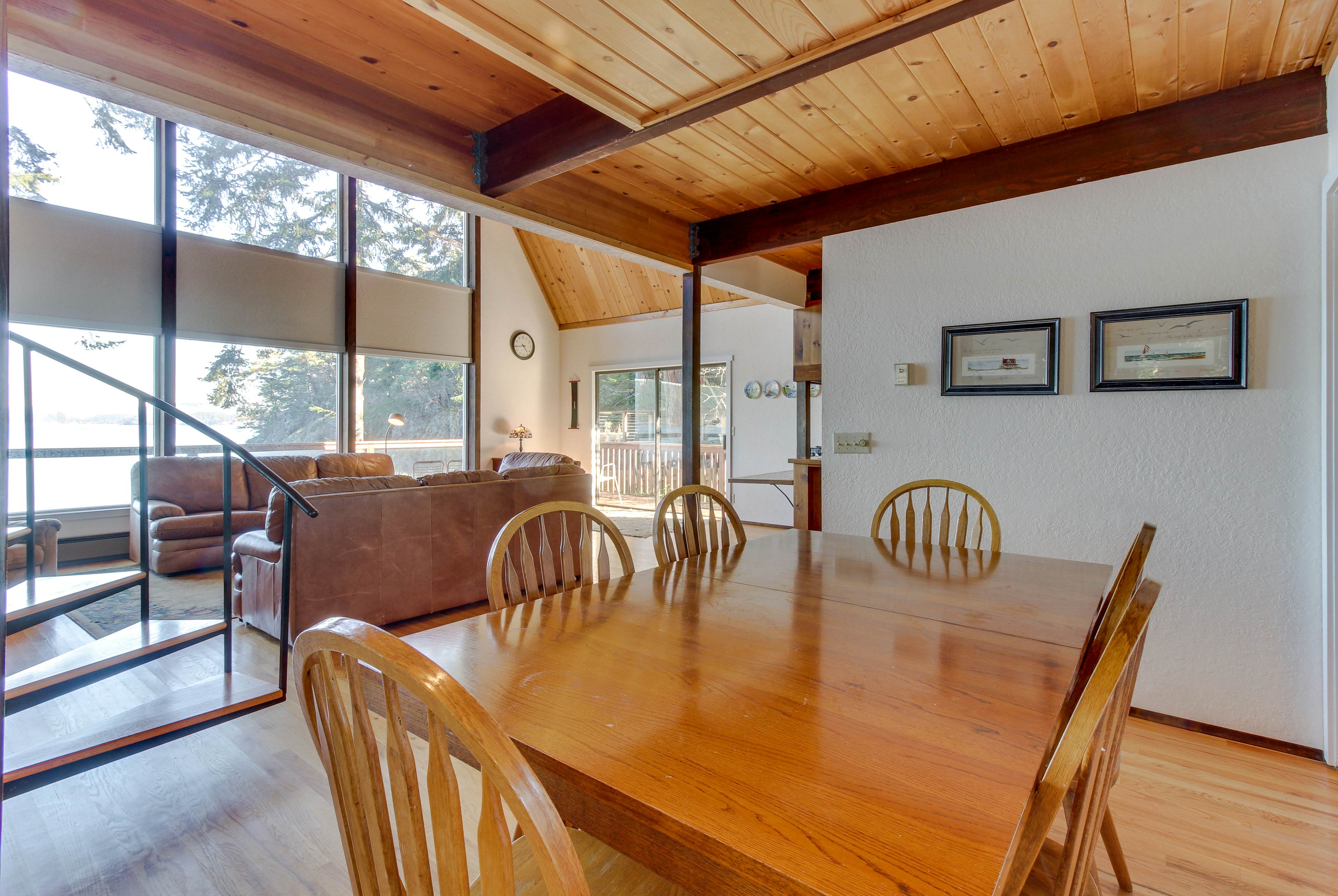 Lopez Island Hunter Bay Waterfront Home