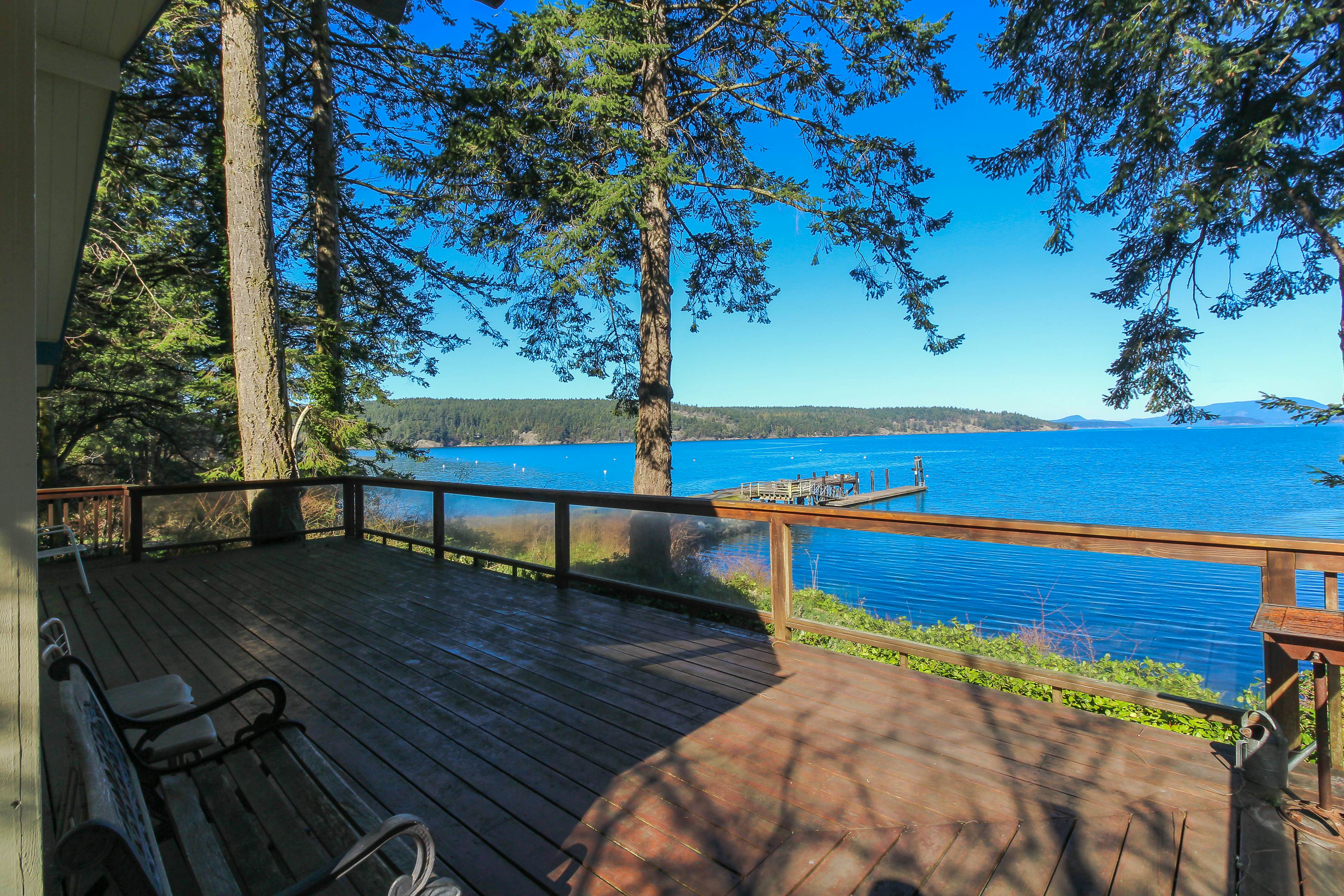 Lopez Island Hunter Bay Waterfront Home