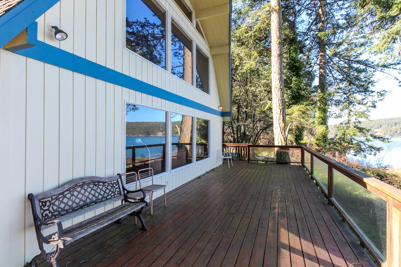 Lopez Island Hunter Bay Waterfront Home 3 Bd Vacation