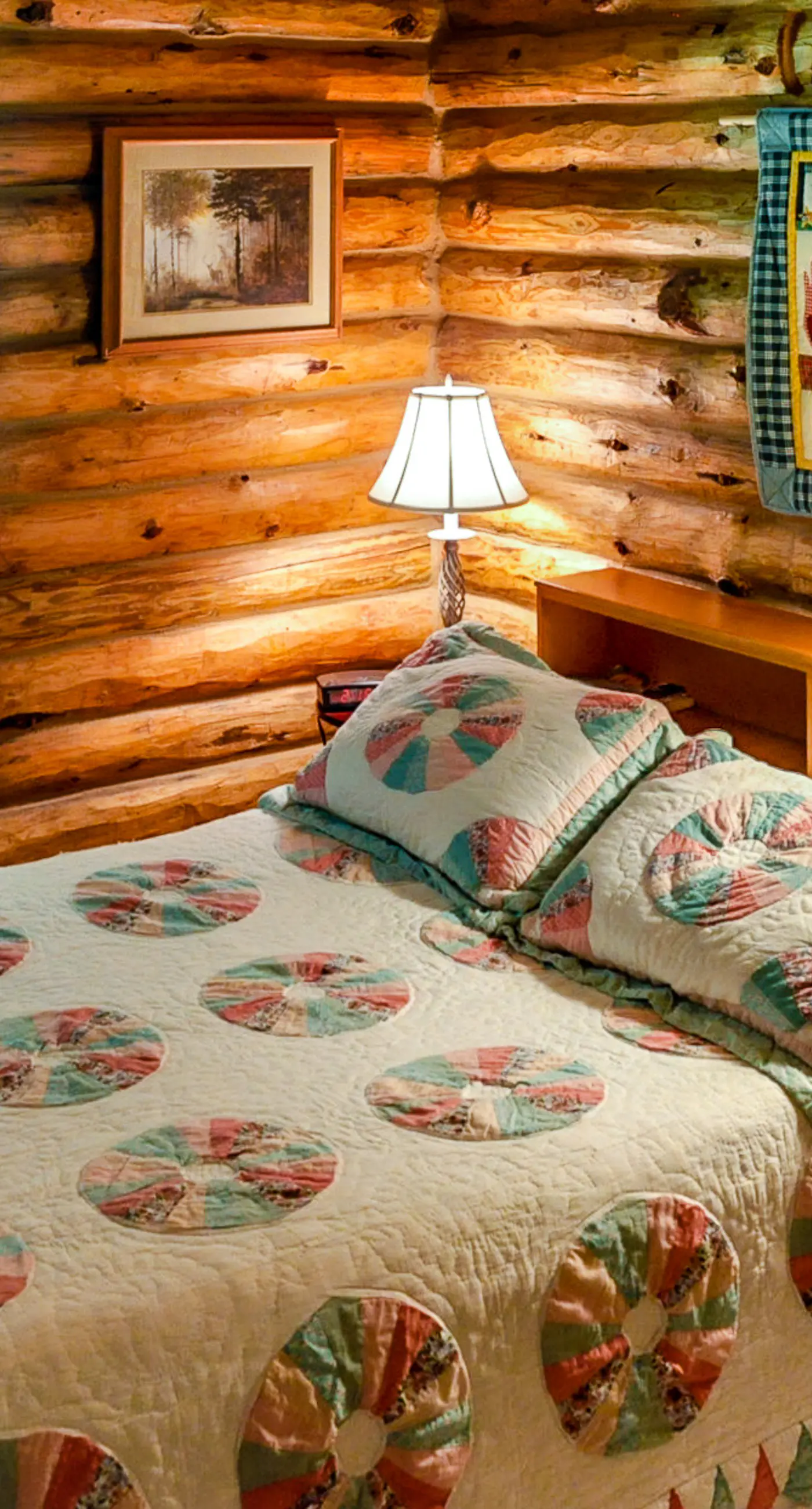 Waterview Log Home on Lopez Adjacent to Spencer Spit