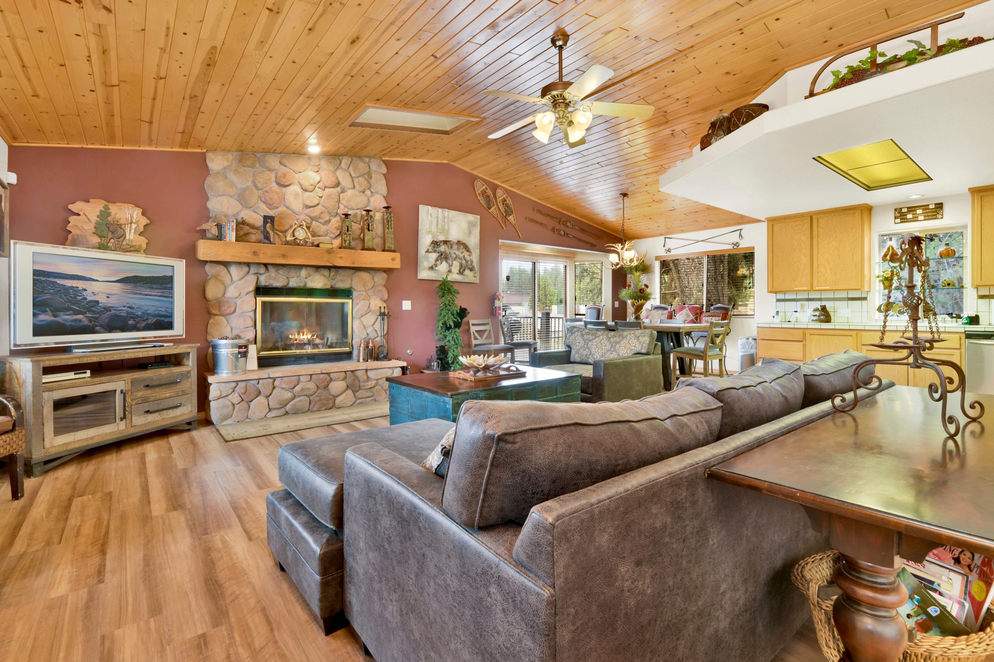 Cant Bear to Leave Chalet at Big Bear Lake