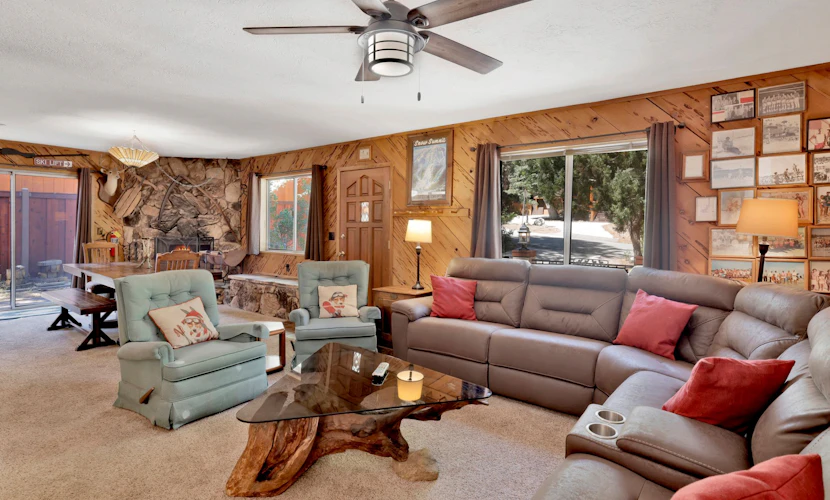 Popko's Place | 3BR/1BA Moonridge Cabin w/ BBQ Deck & Fenced Yard