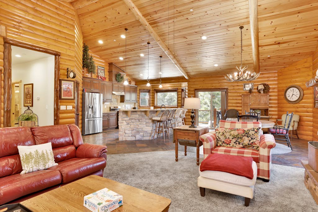 Cornerstone Lodge Log Cabin at Big Bear Lake