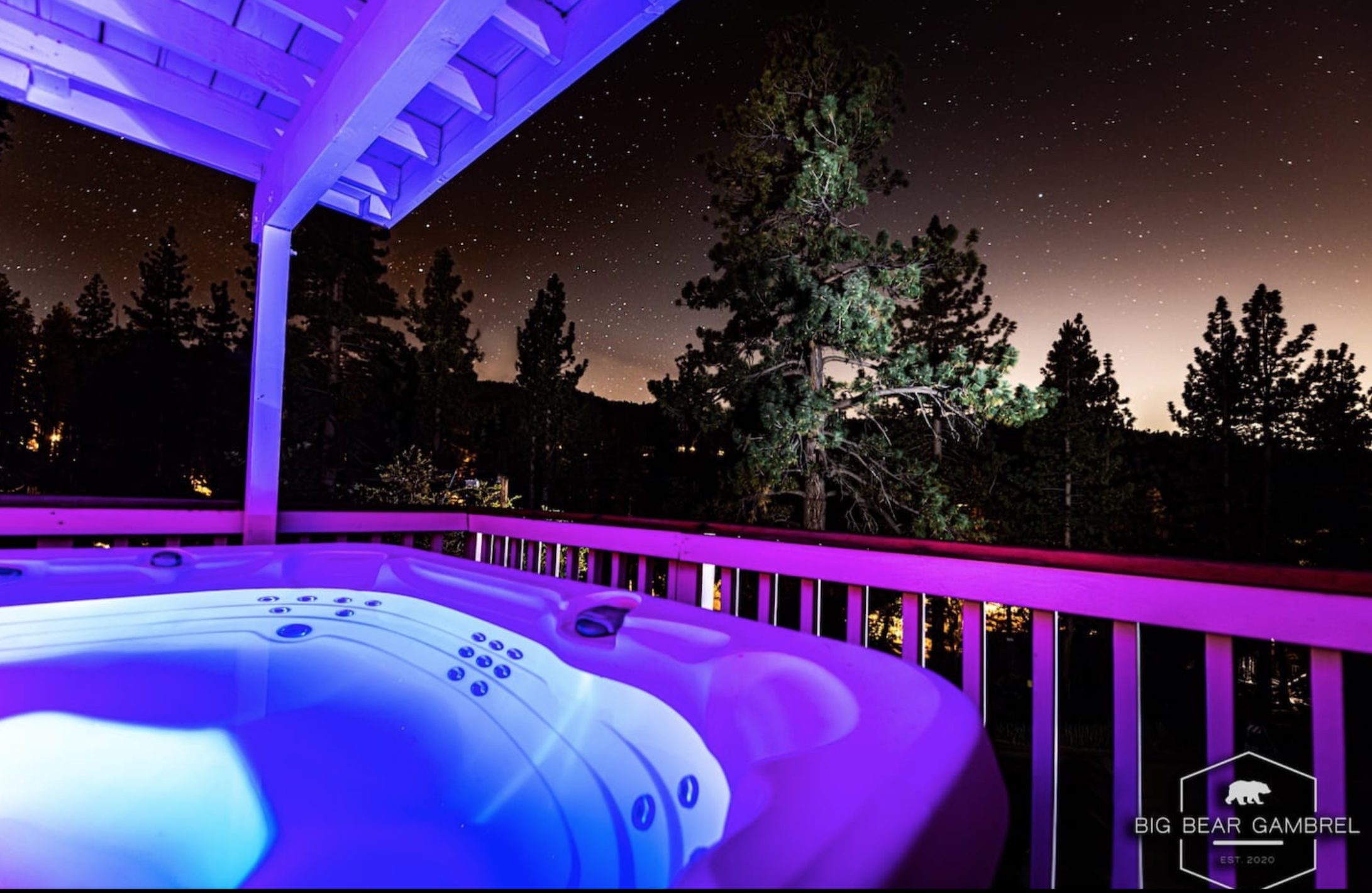 Experience Big Bear Gambrel - Hot Tub- Games
