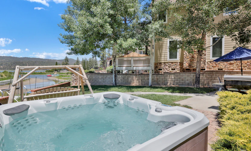 Lakeview Getaway Village Cabin w/ Hot Tub + Boat Dock