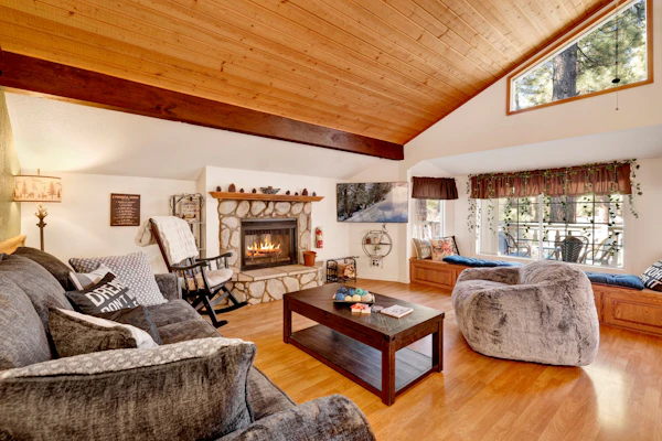 Cozy Big Bear Cabin Near Hiking Trails | Modern Mountain Retreat w/ Hot Tub