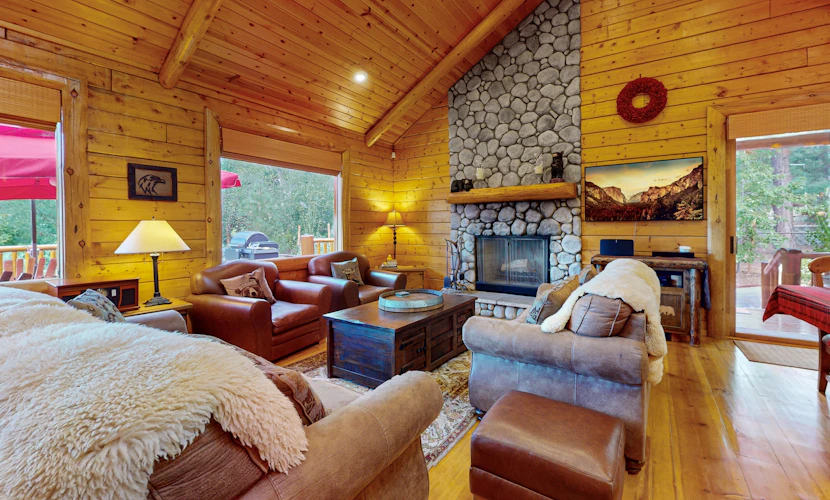 Moonridge Branchwater Lodge with Hot Tub & Game Loft | Near Bear Mountain