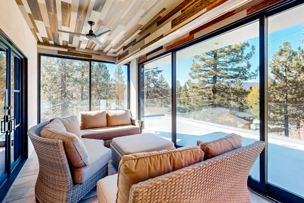 Hillside Hideaway ~ Dog-friendly home with wraparound deck, grill, game room, & bar - walk to dining