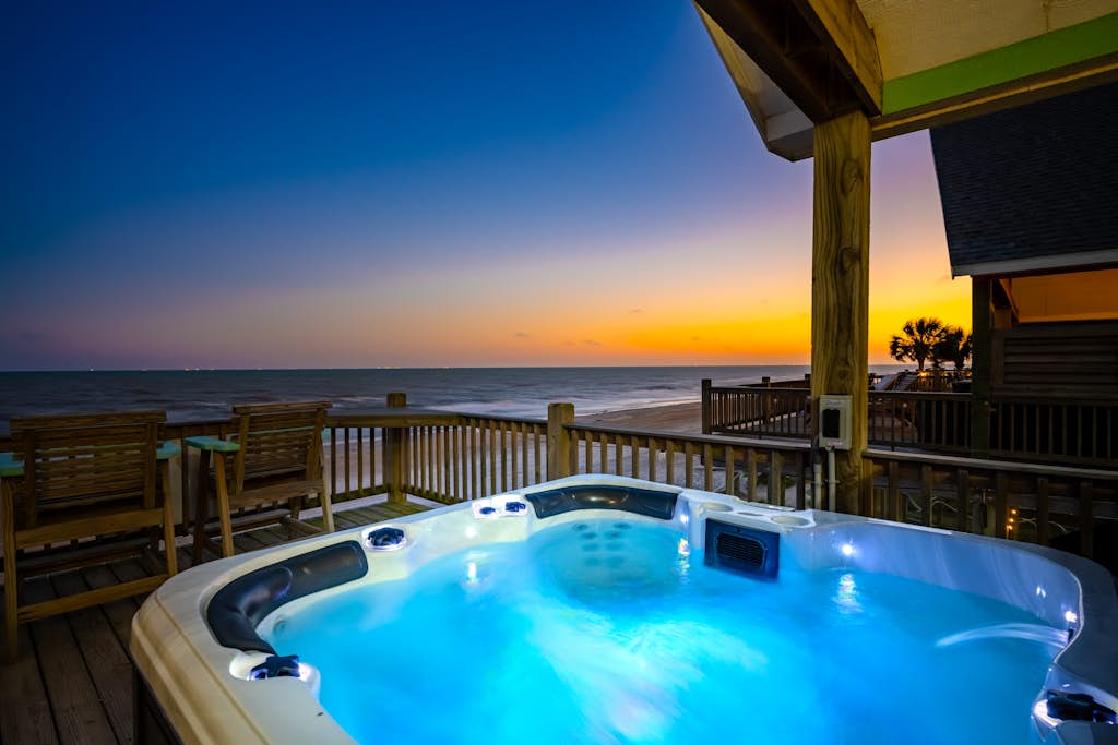 Beachfront | Game Room, Hot Tub & Ocean Views