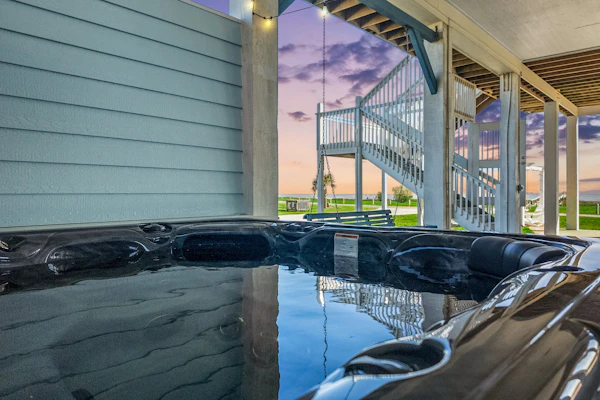 Luxury Beachfront I Hot Tub, Firepit, Elevator & EV Charger