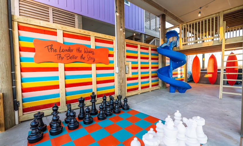 Beachfront Oasis w/ Hot Tub, Yard & Game Room