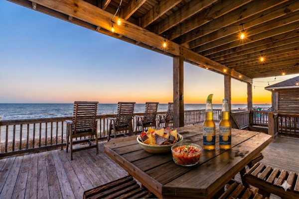 Beachfront Oasis w/ Hot Tub, Yard & Game Room