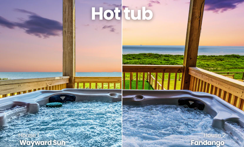 Luxury Beachfront Escape | 2 Homes, Pools & Hot Tubs